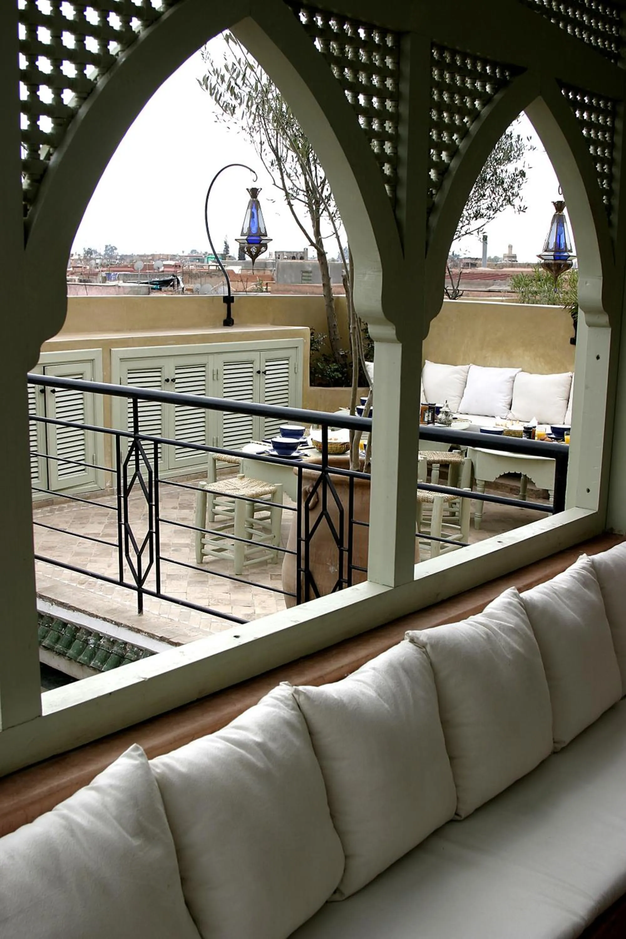 Balcony/Terrace in Riad Moullaoud