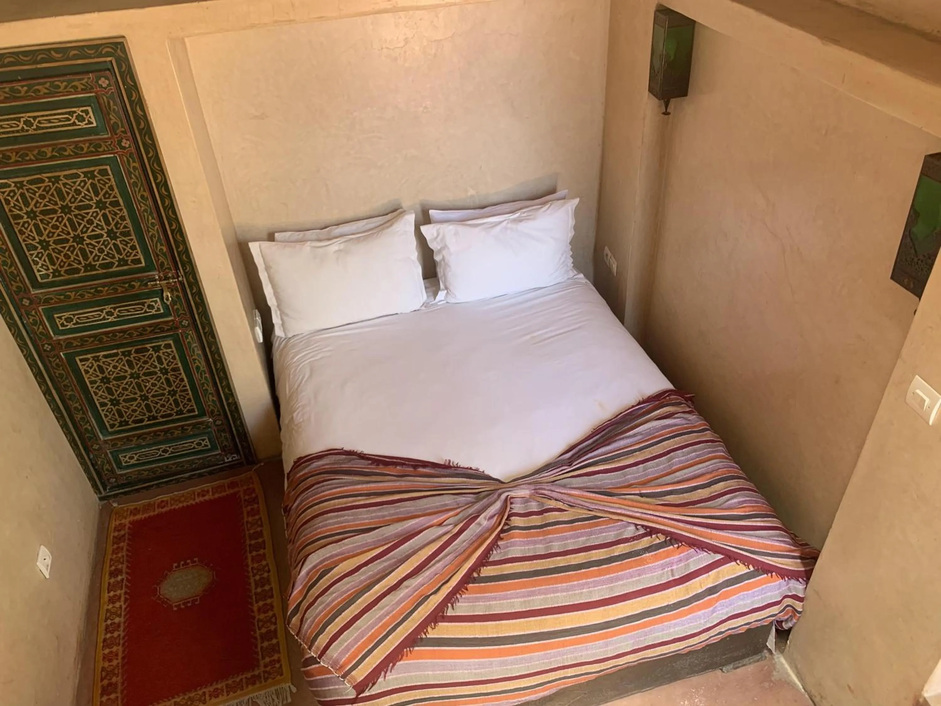 Bed in Riad Moullaoud