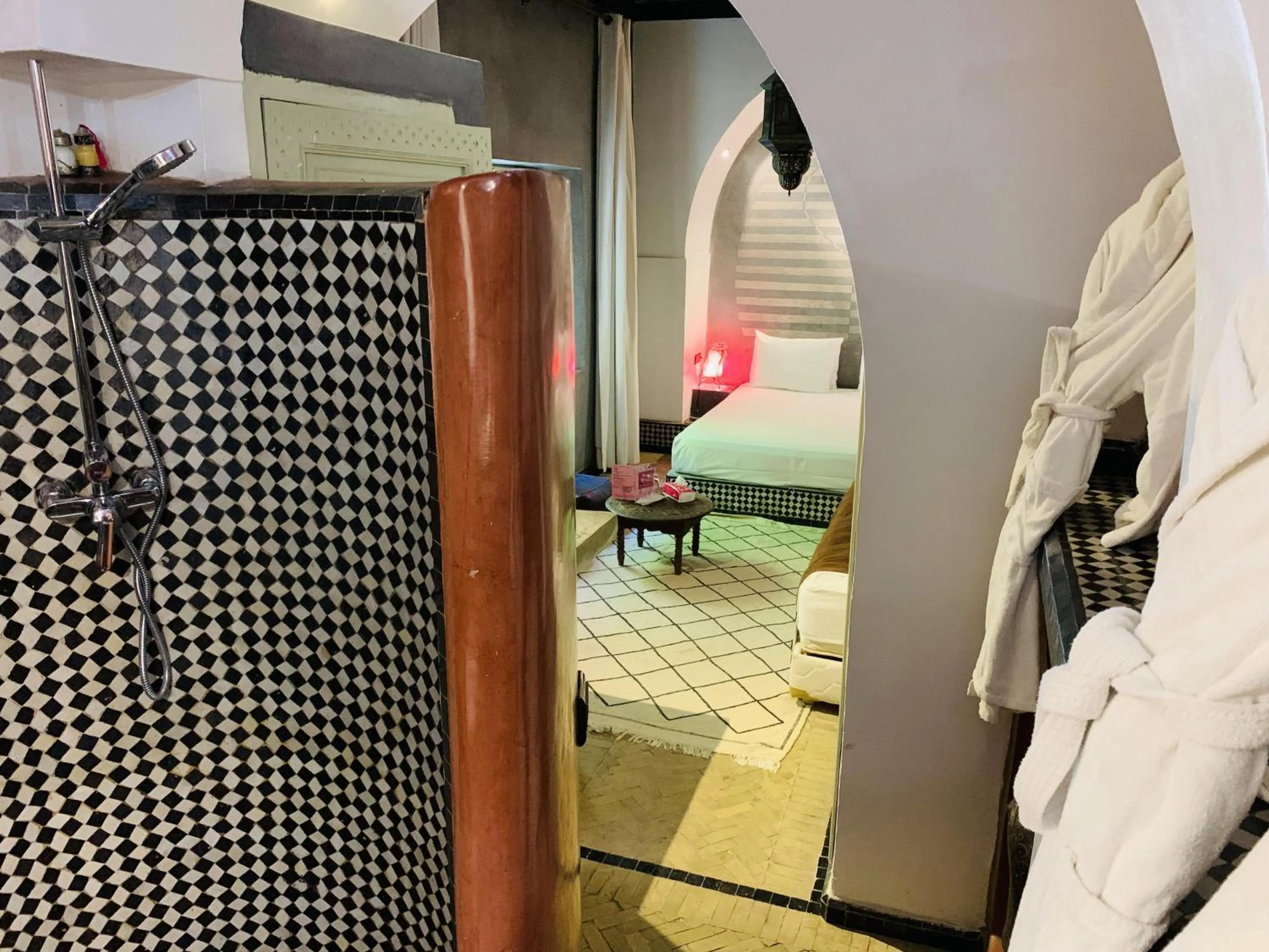 Bed in Riad Moullaoud