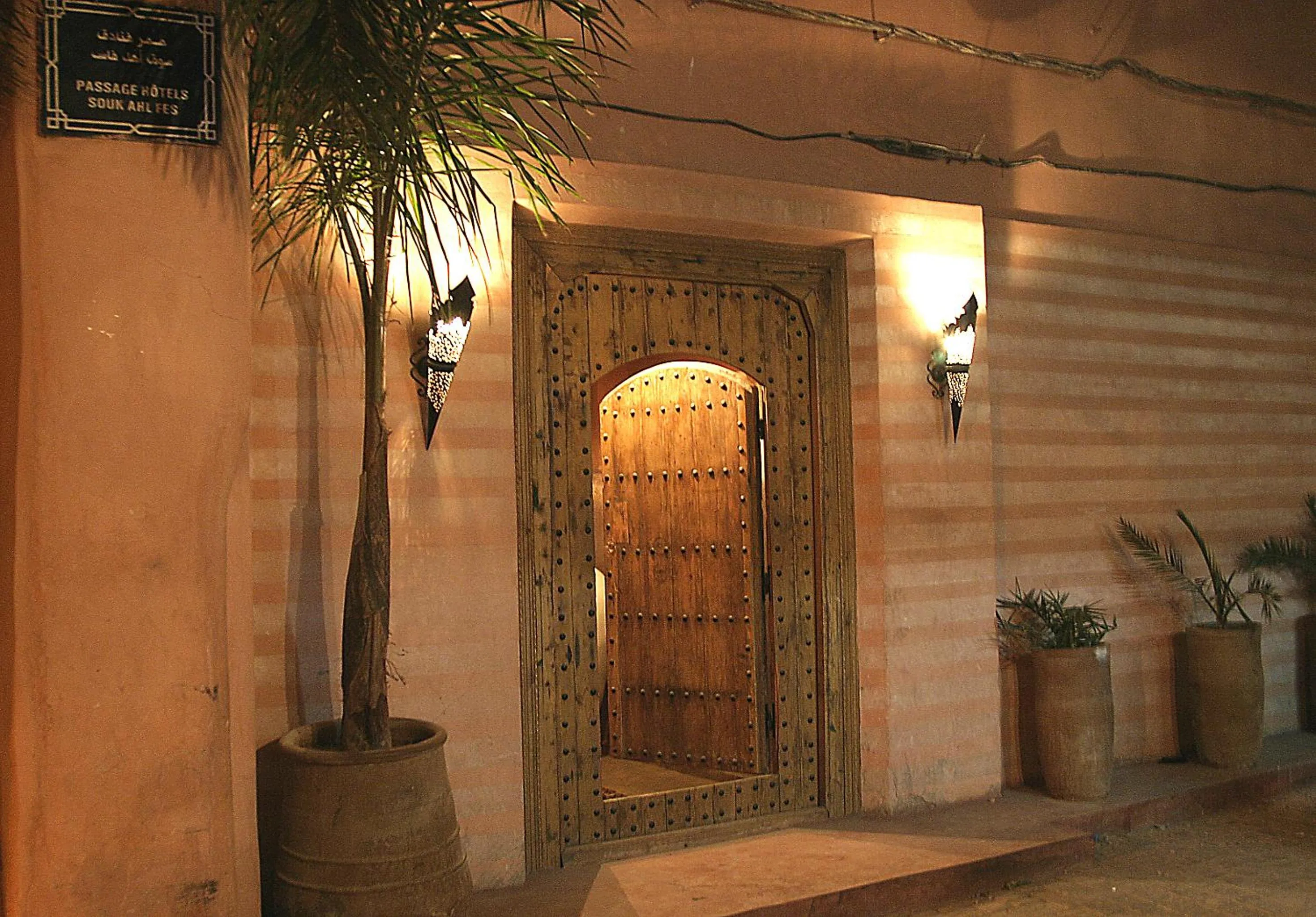 Facade/entrance in Riad Moullaoud