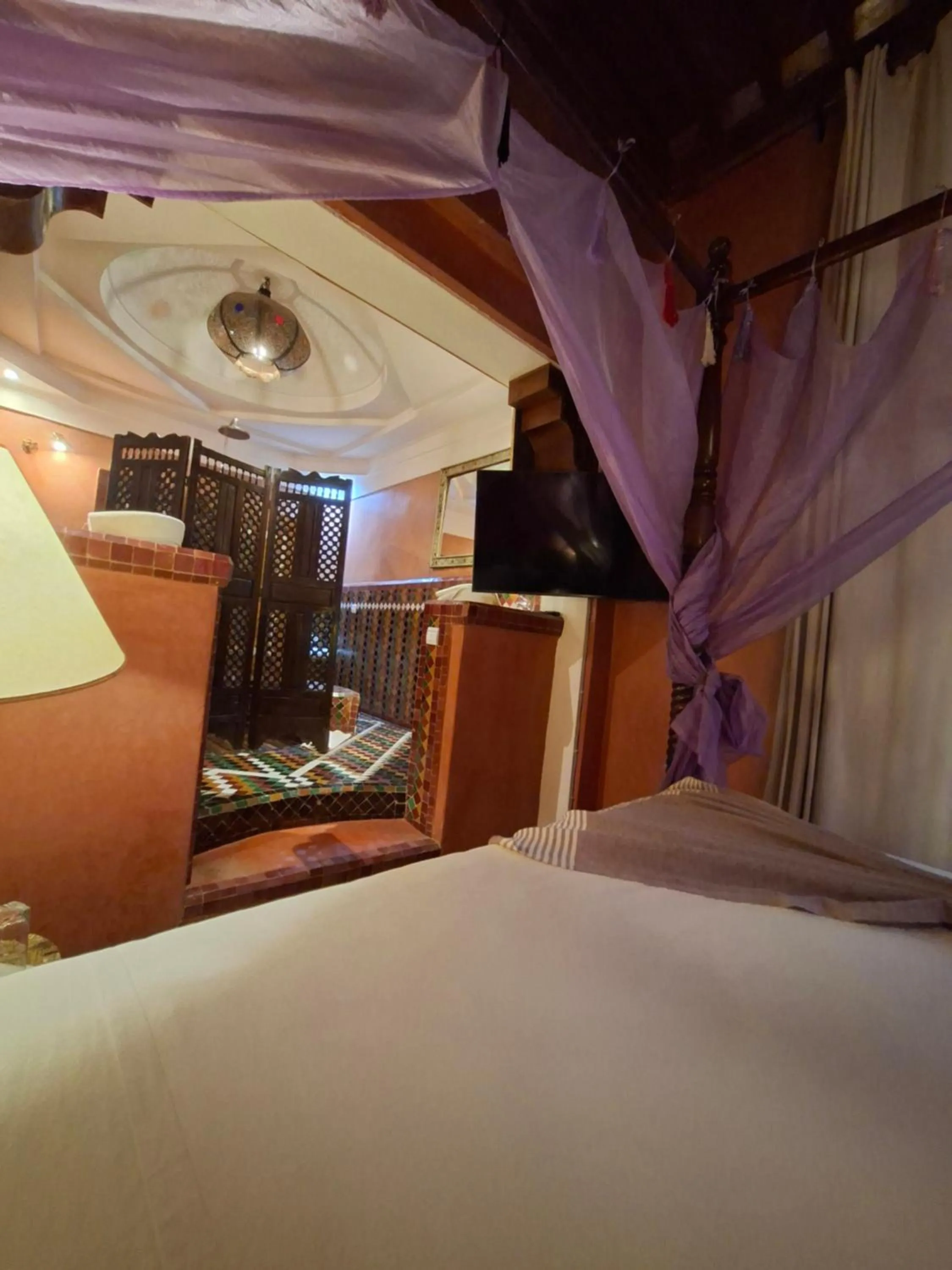 Bedroom, Bed in Riad Moullaoud