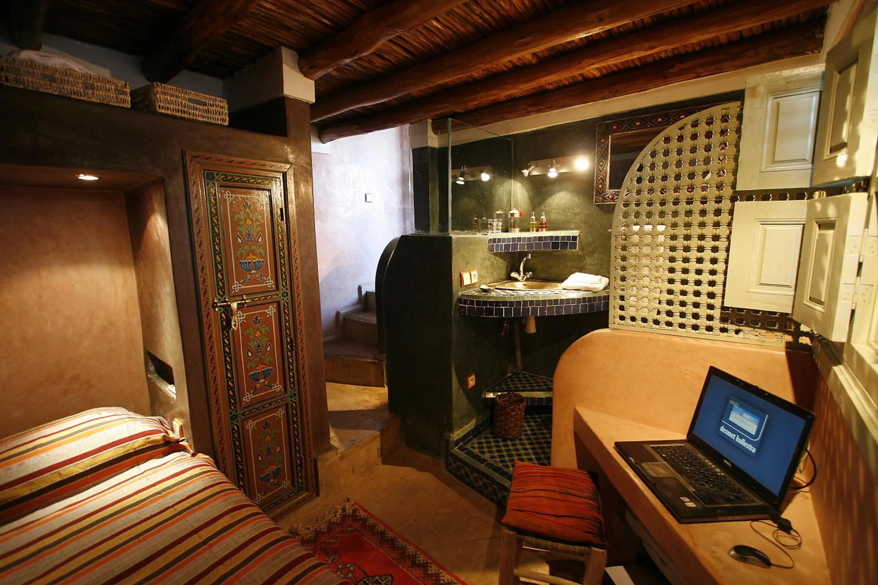 Bedroom in Riad Moullaoud