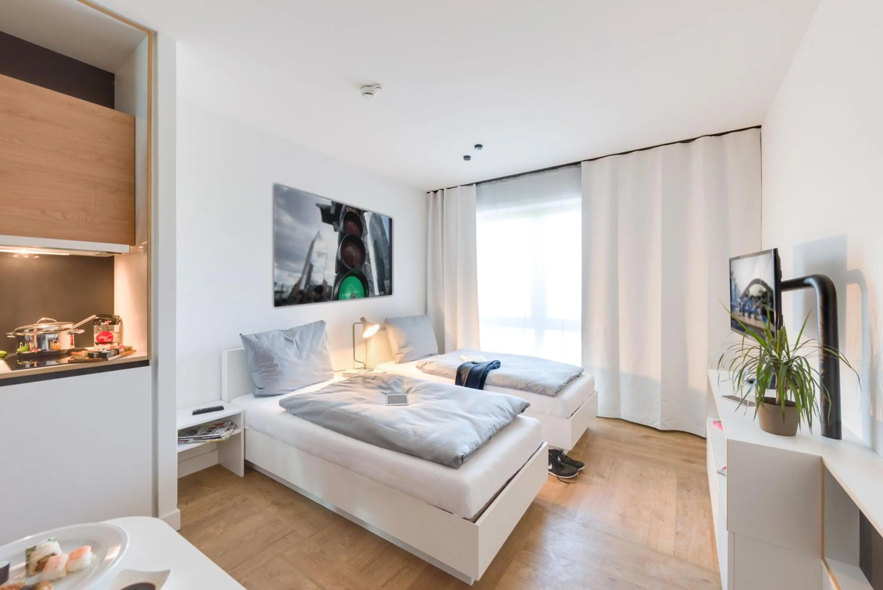 TV and multimedia, Bed in smartments Berlin Karlshorst