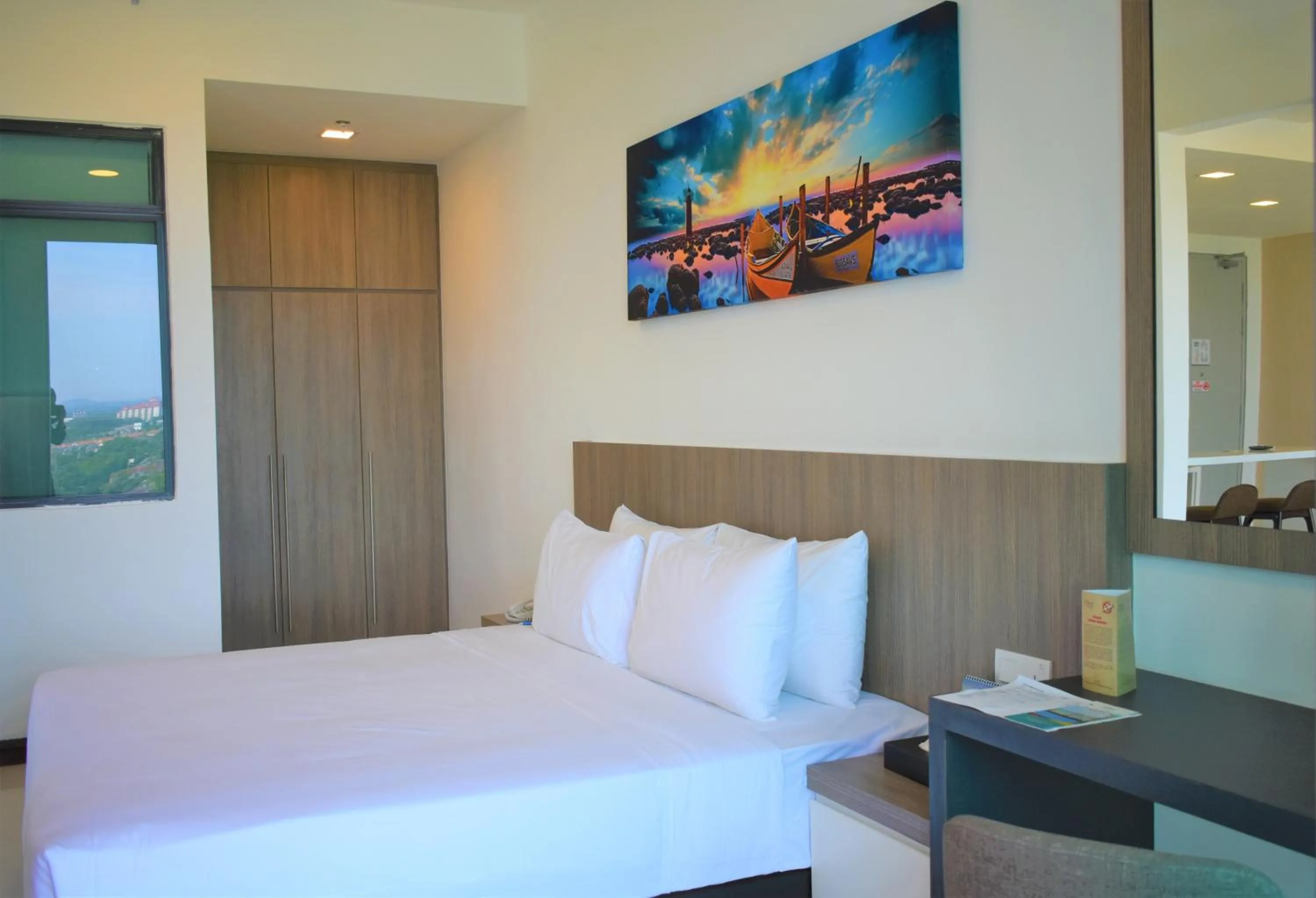 Bed in D'Wharf Hotel & Serviced Residence