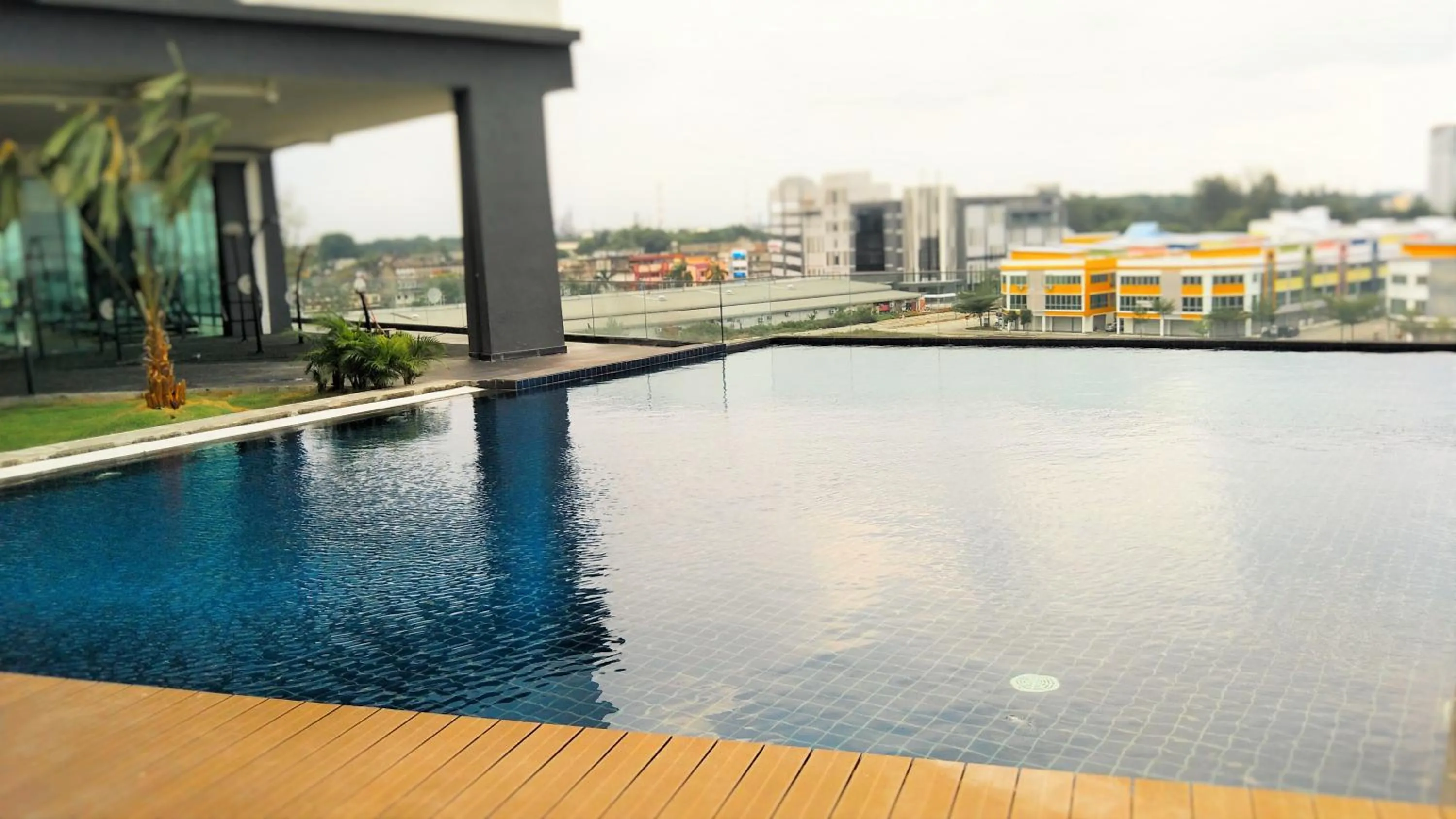 Swimming pool in D'Wharf Hotel & Serviced Residence