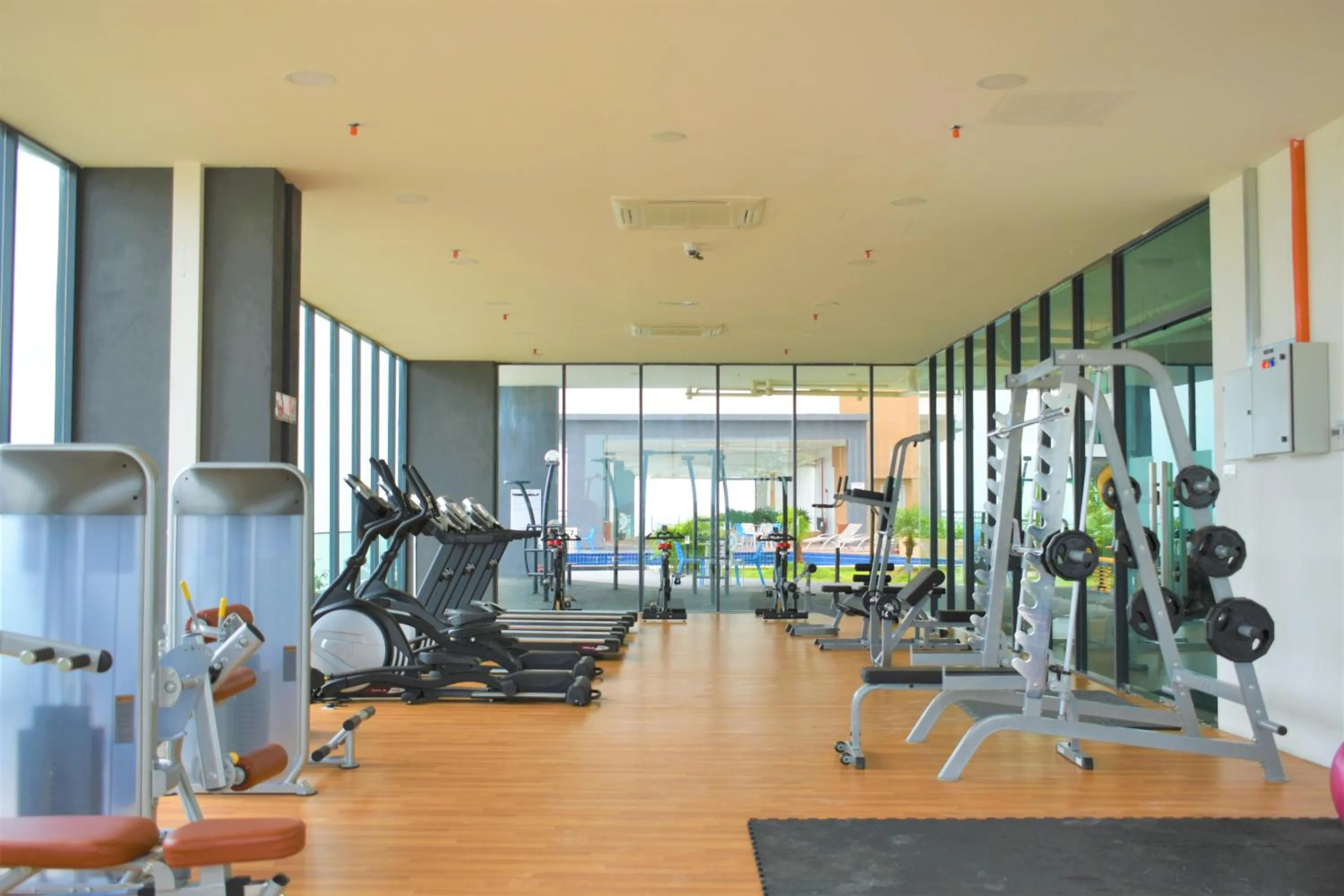 Fitness centre/facilities in D'Wharf Hotel & Serviced Residence