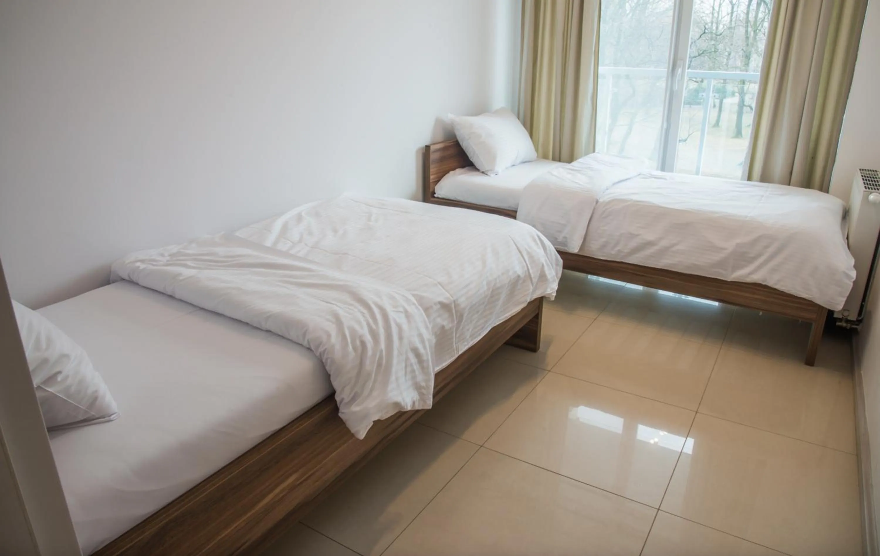 Bed in Poznań Apartments Towarowa