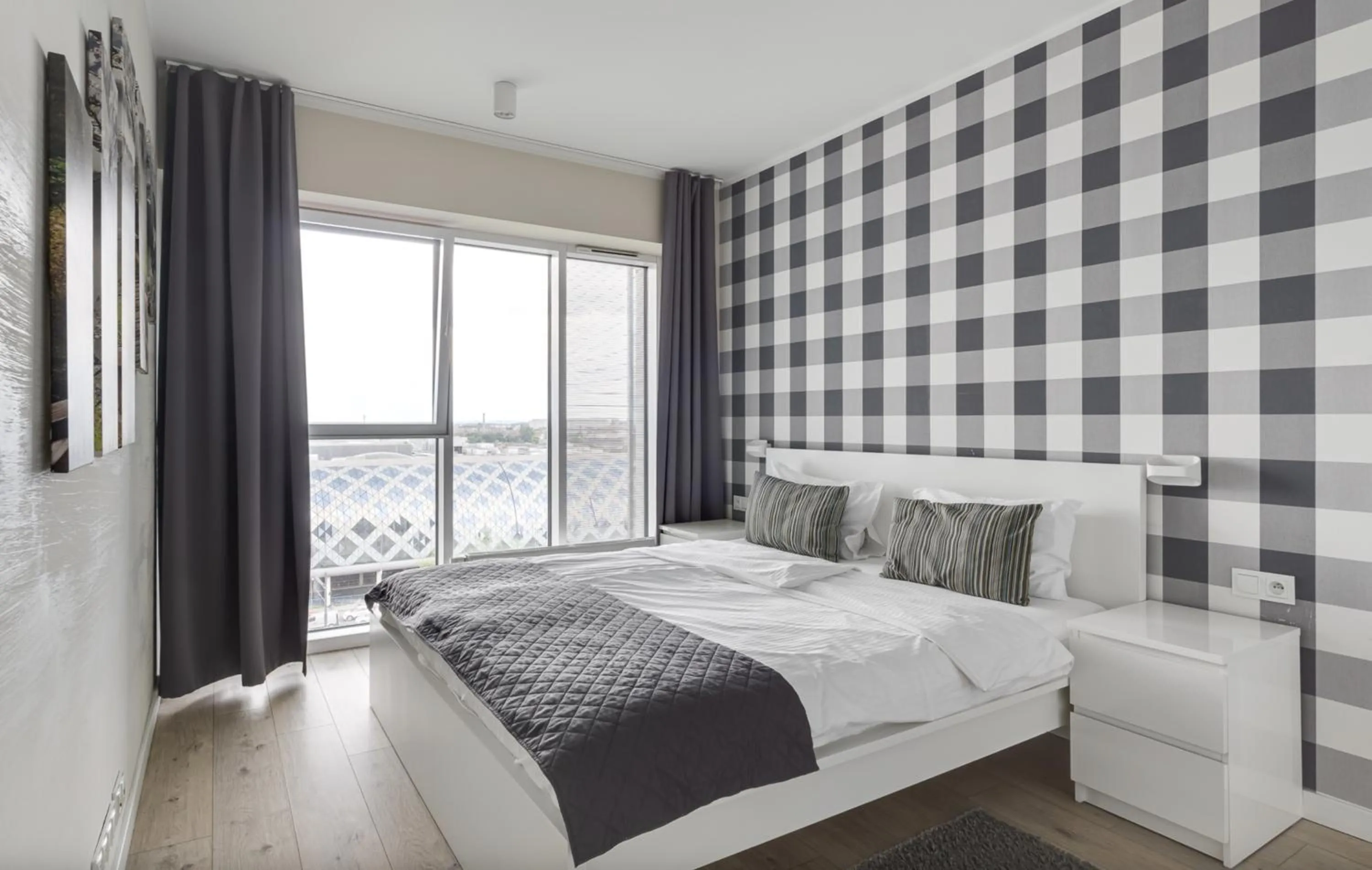 Bed in Poznań Apartments Towarowa