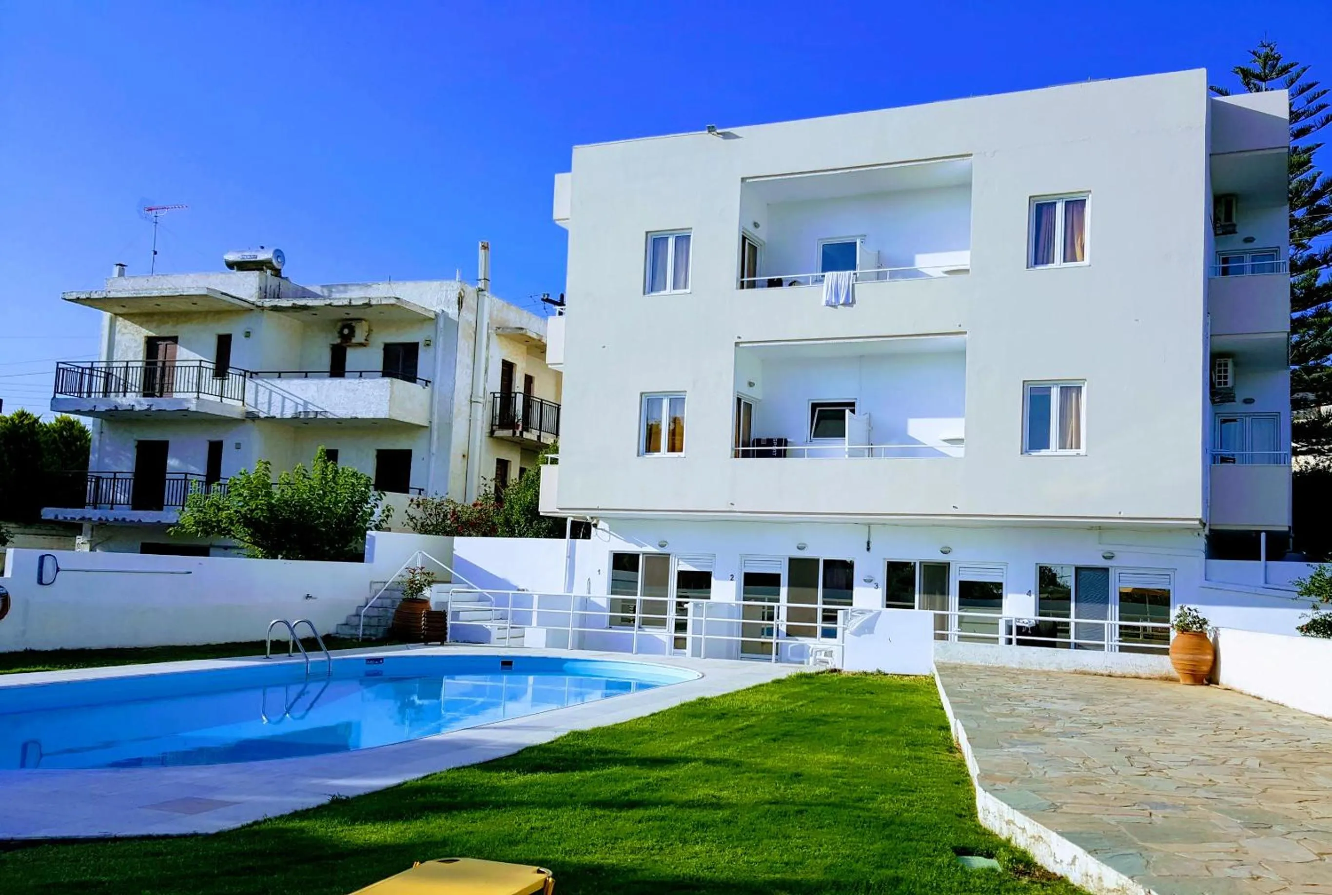 Property building in Mastorakis Hotel and Studios