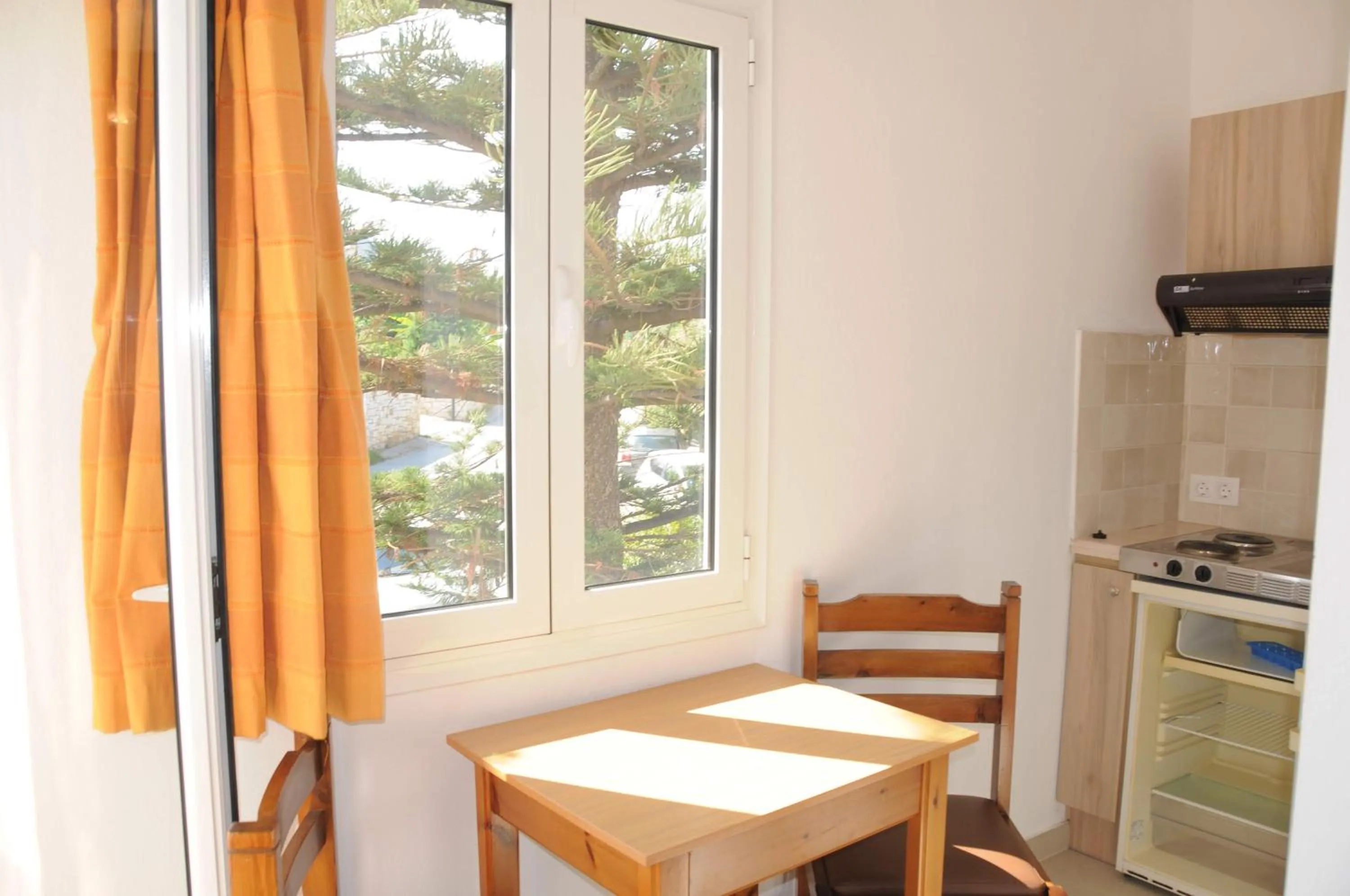 Kitchen or kitchenette in Mastorakis Hotel and Studios