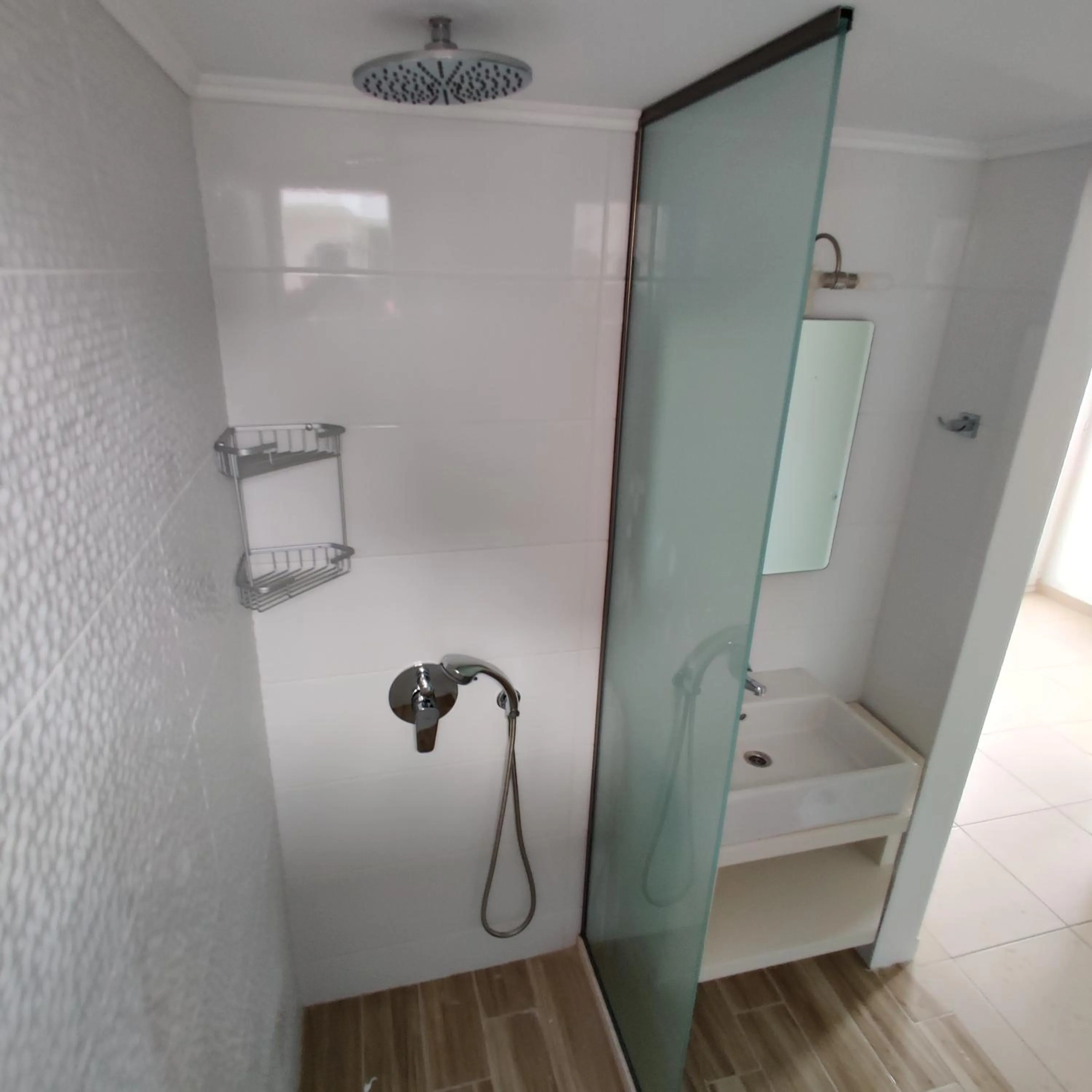 Bathroom in Mastorakis Hotel and Studios