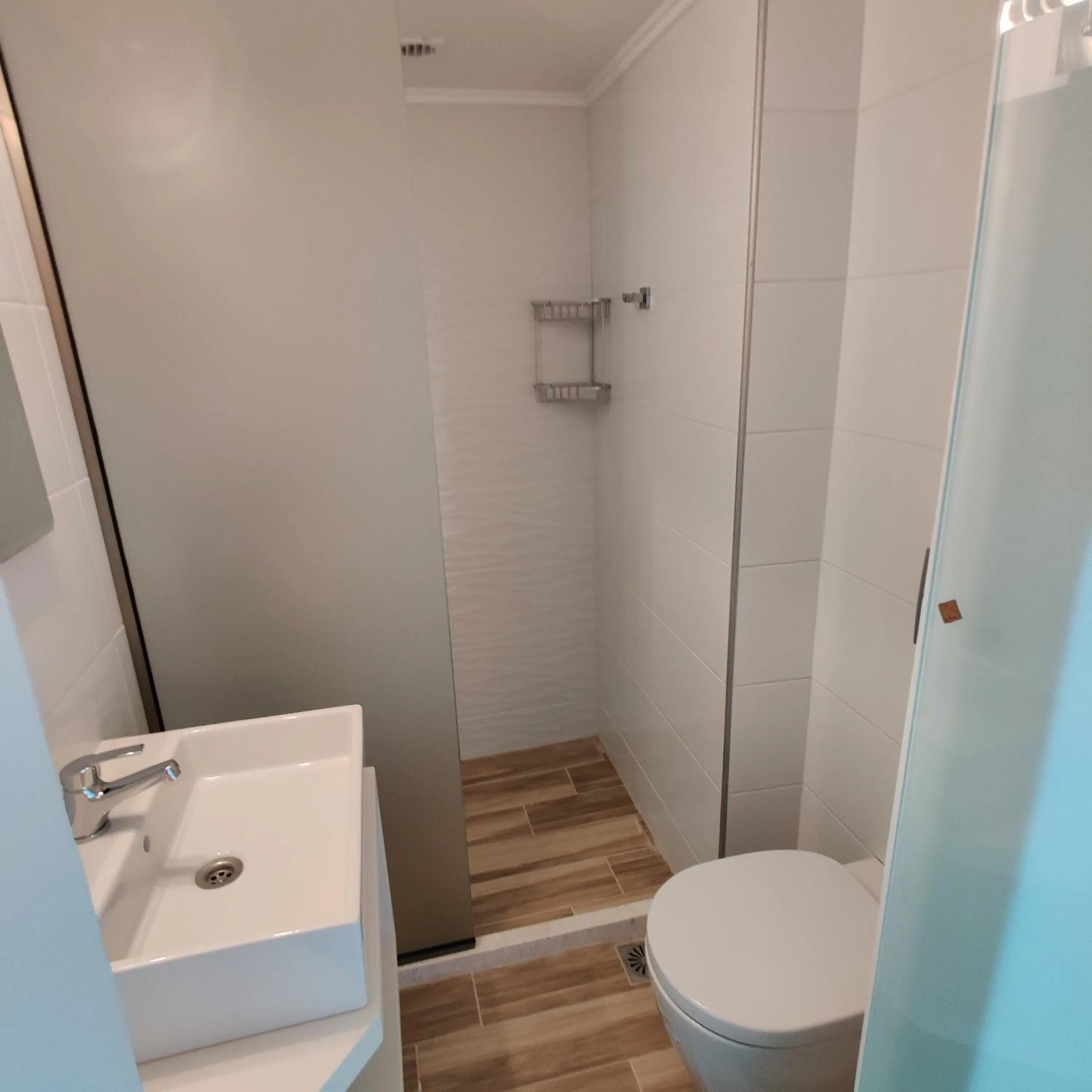 Bathroom in Mastorakis Hotel and Studios