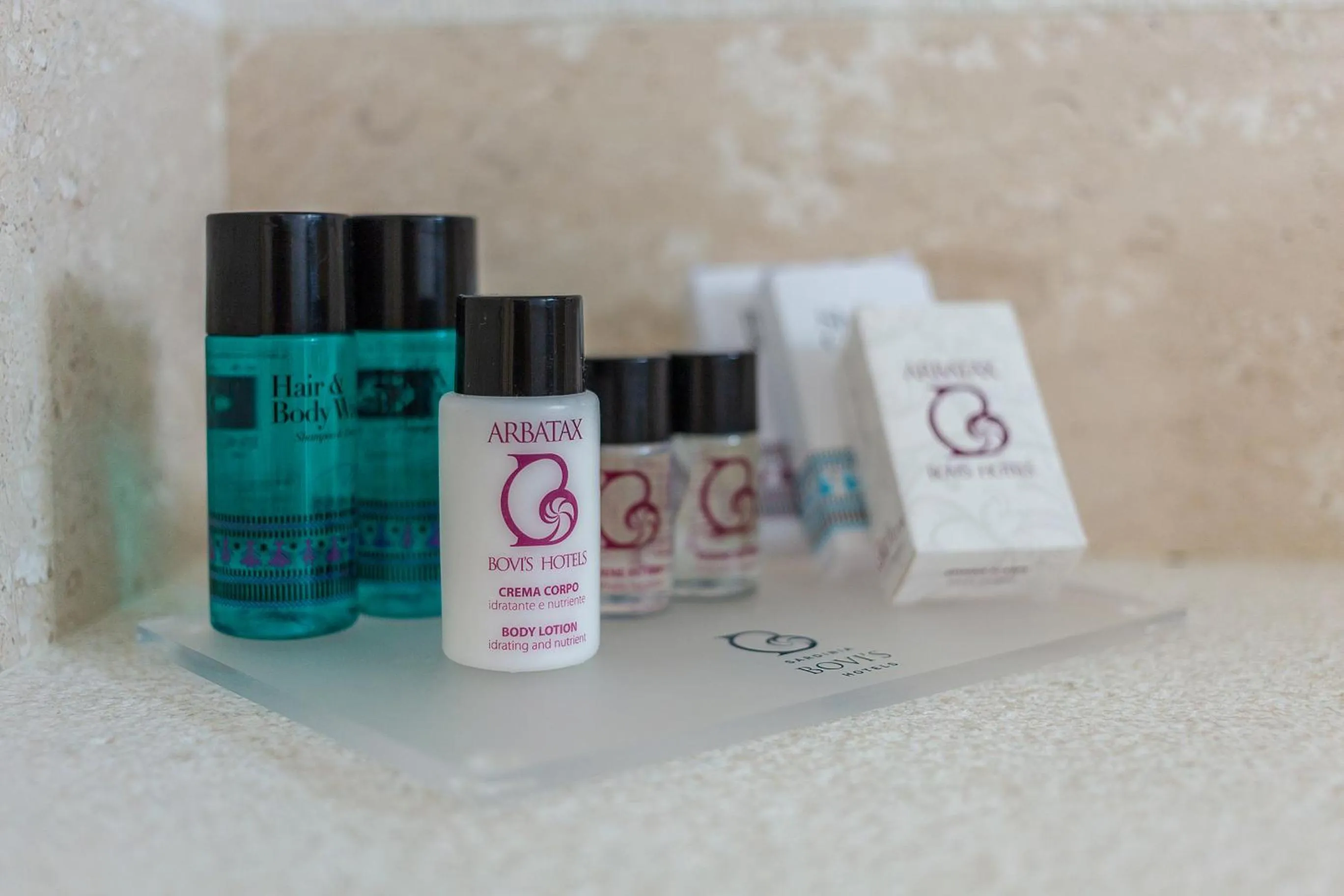 Bathroom in Corte Bianca - Adults Only & SPA - Bovis Hotels