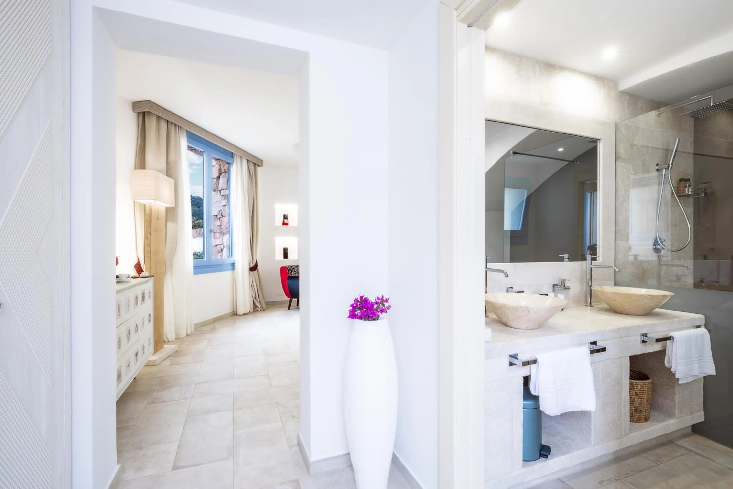 Bathroom in Corte Bianca - Adults Only & SPA - Bovis Hotels
