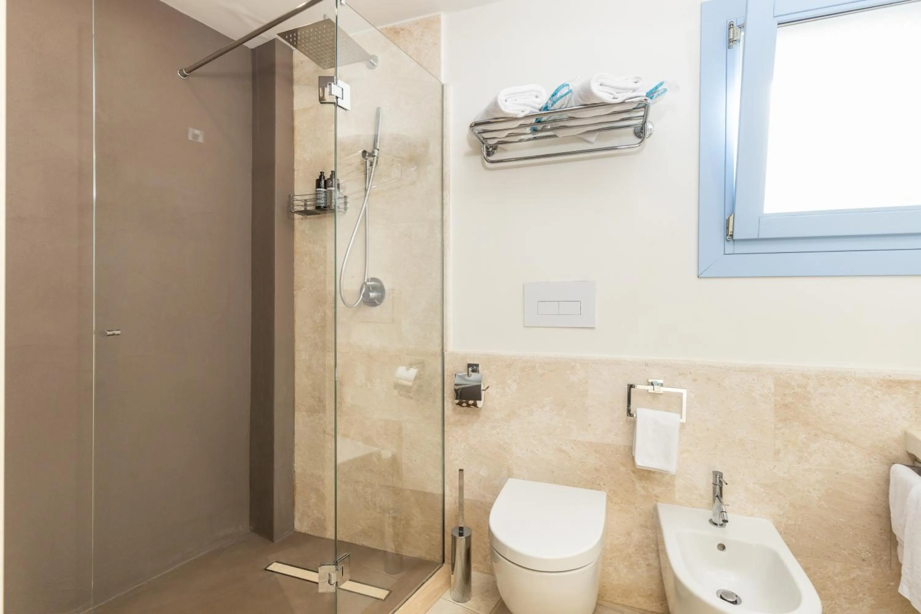Bathroom in Corte Bianca - Adults Only & SPA - Bovis Hotels