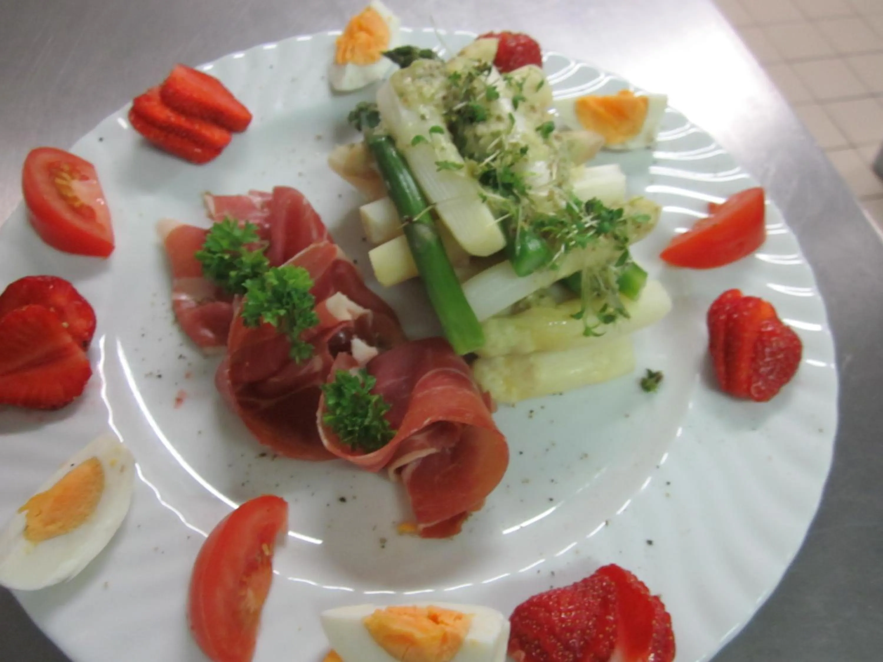 Lunch in Hotel Wolfsschlucht