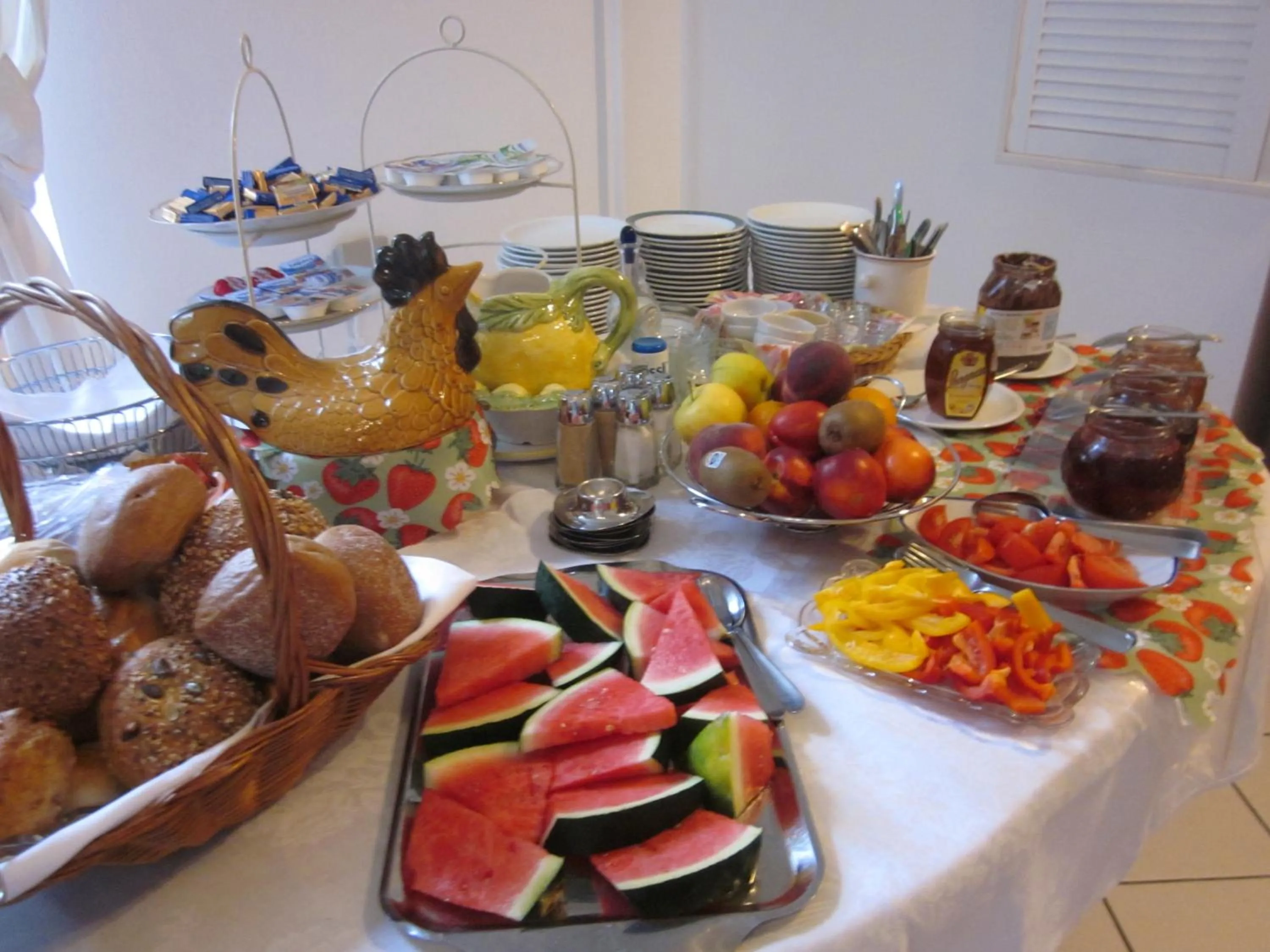 Buffet breakfast in Hotel Wolfsschlucht