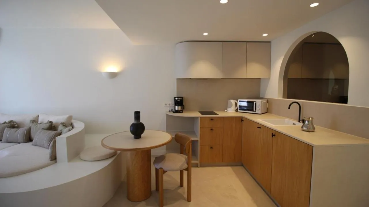 Kitchen or kitchenette in Neptuno Suites - Adults Only