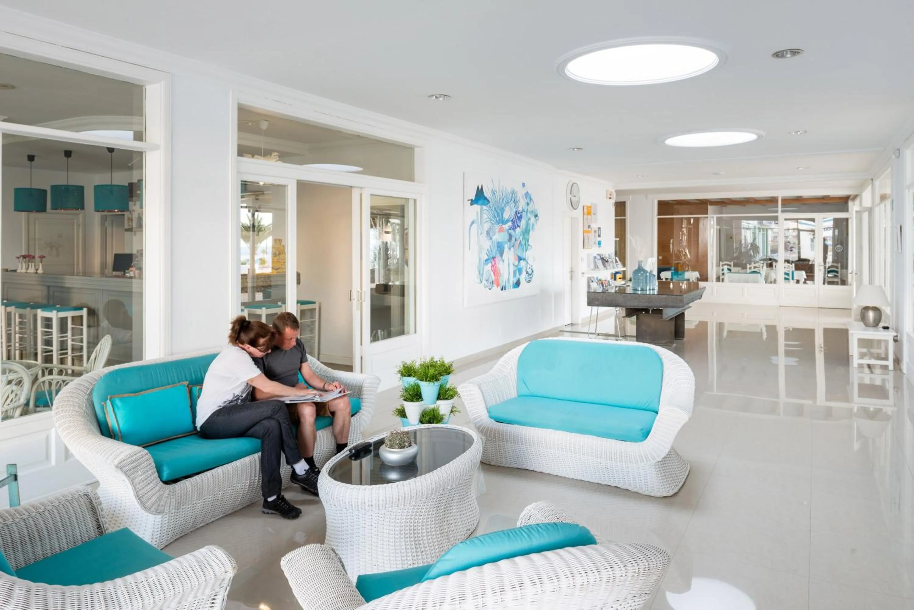 Lobby or reception in Neptuno Suites - Adults Only