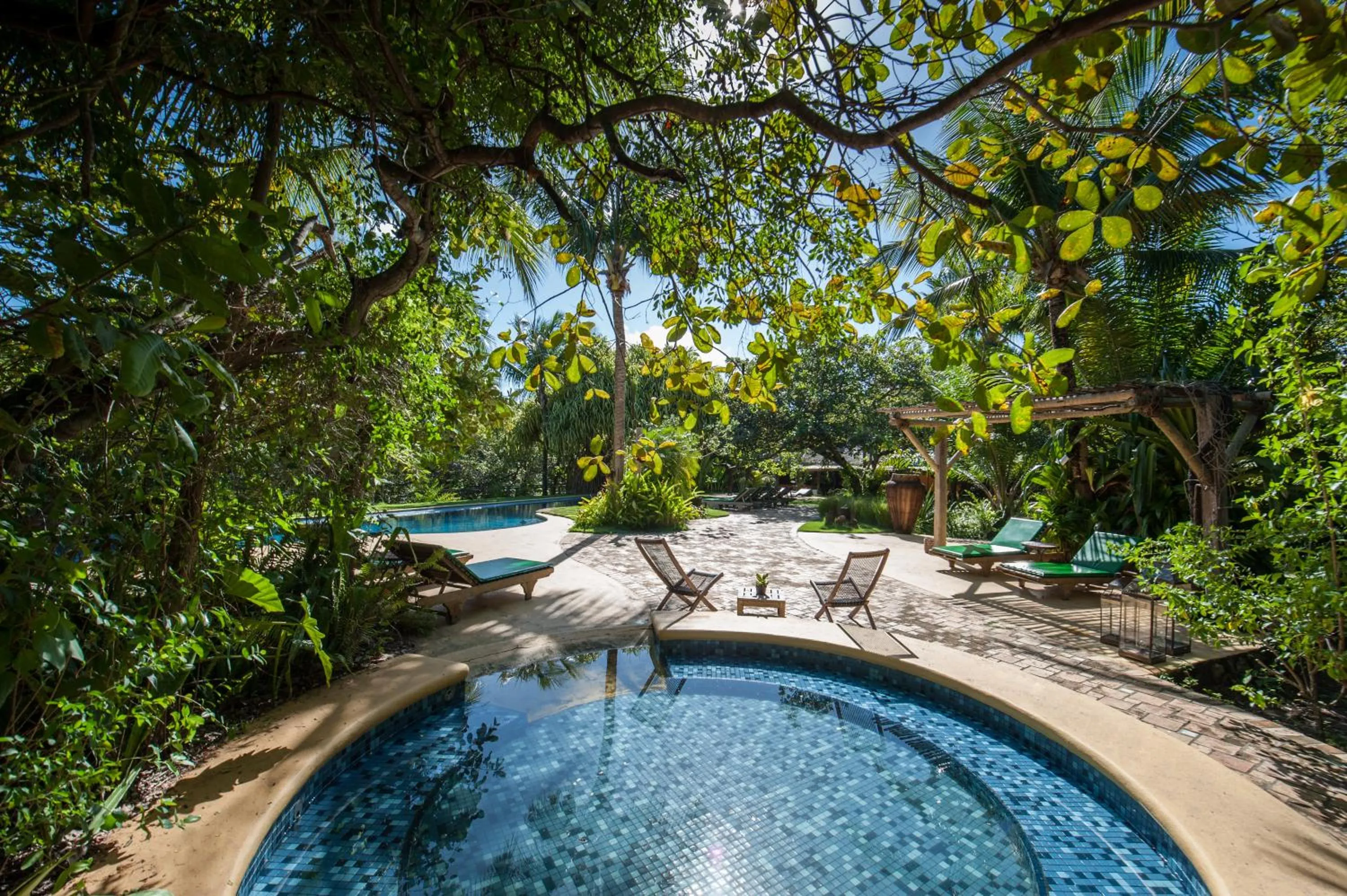 Swimming pool in Toca da Coruja