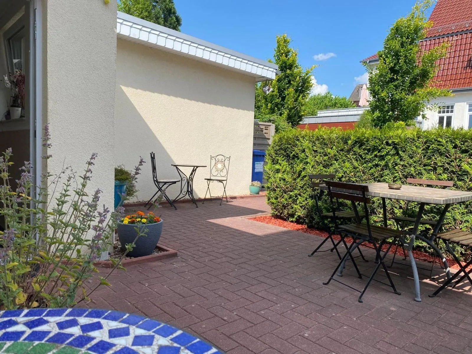 Garden in Hotel Wurster Kroog