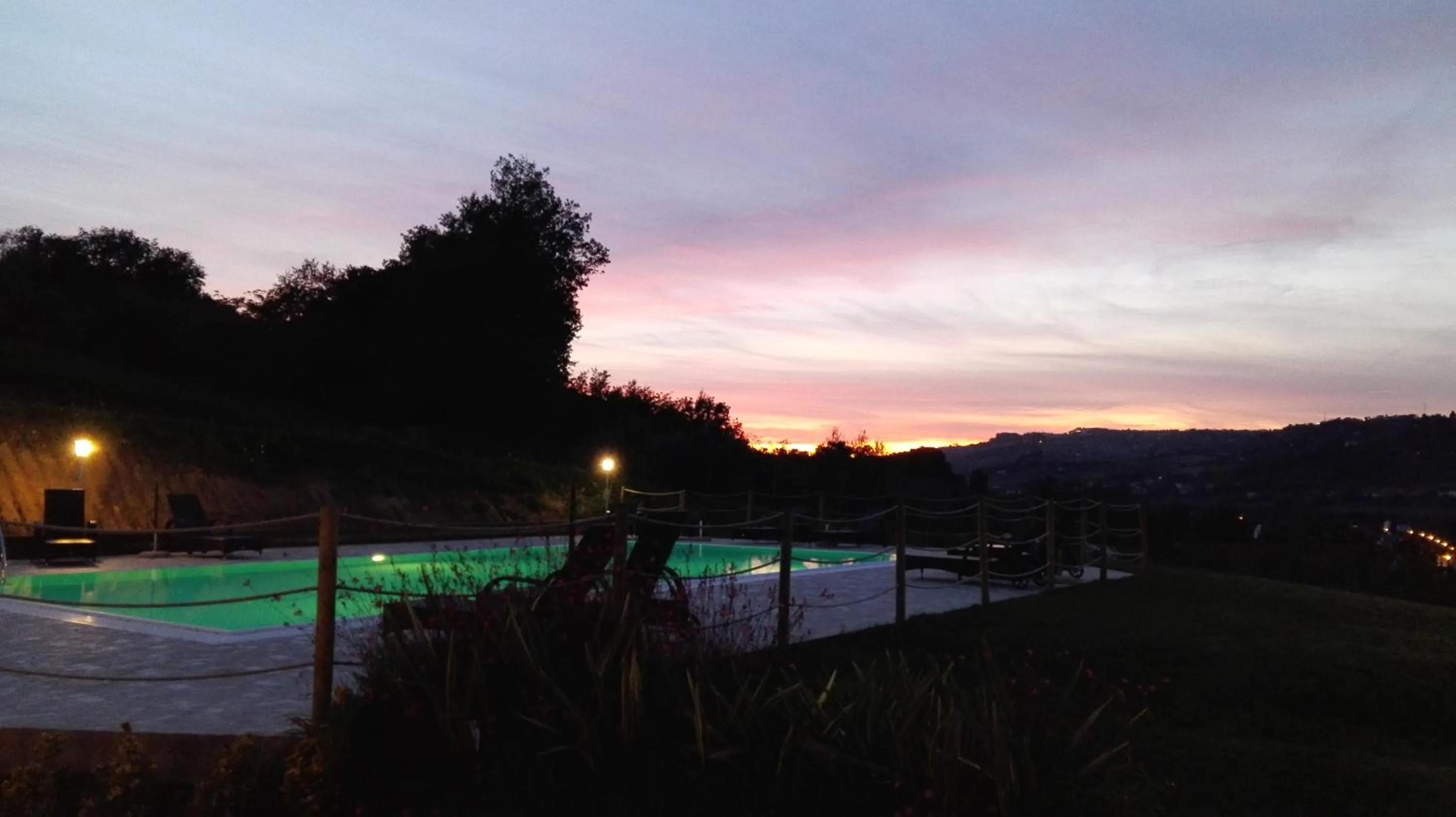 Swimming pool in B&B CasalFarano