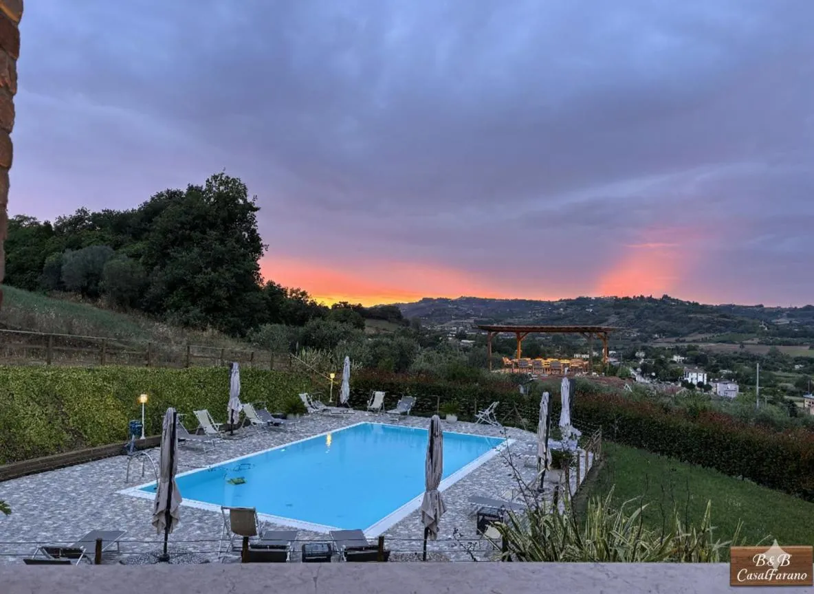 Swimming pool in B&B CasalFarano