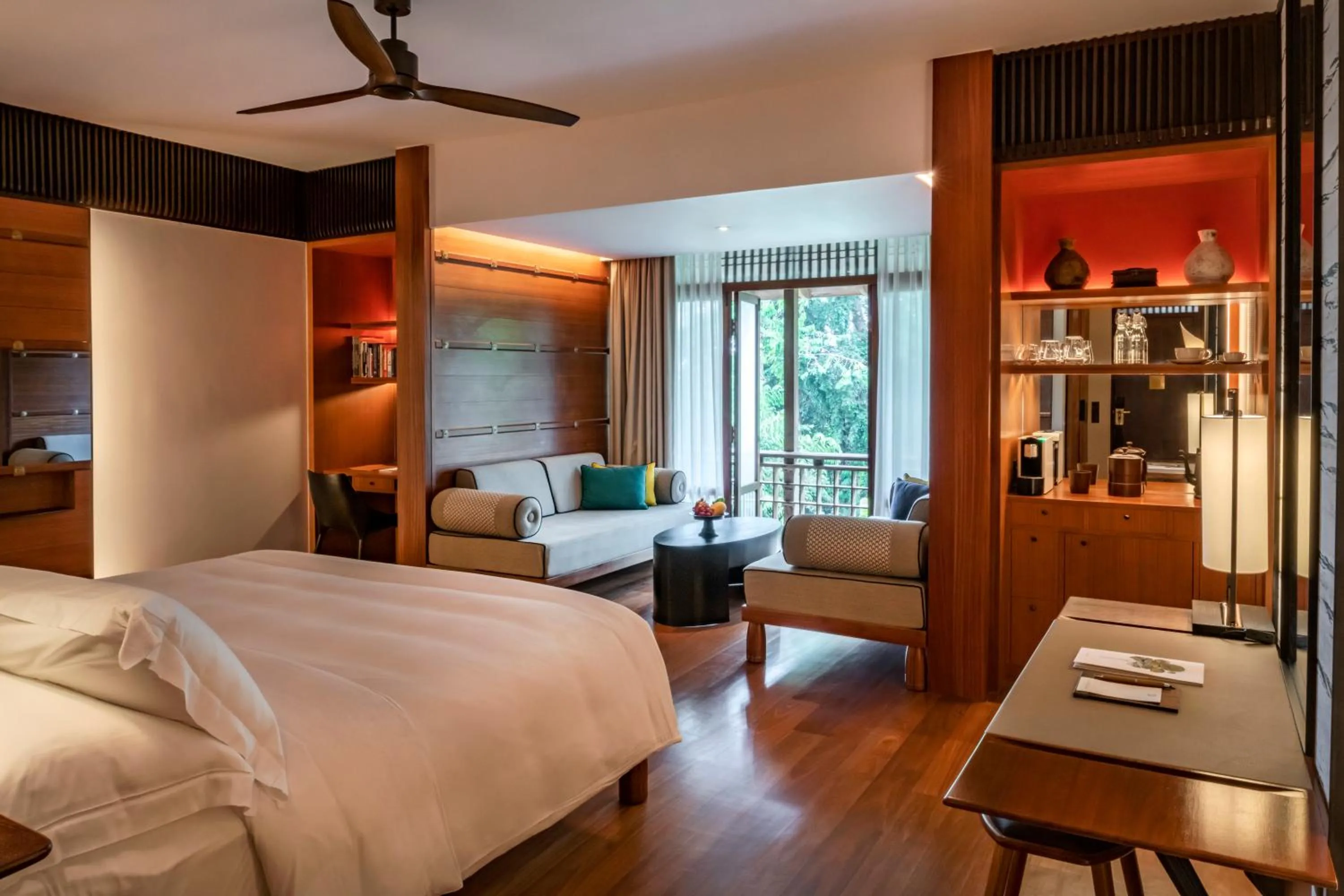 Photo of the whole room, Bed in The Datai Langkawi