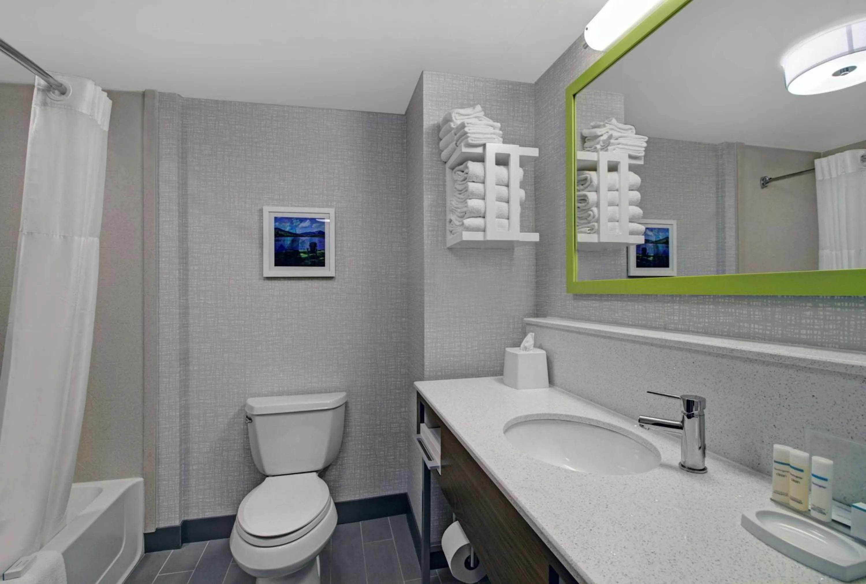Bathroom in Hampton Inn & Suites by Hilton Syracuse Dewitt
