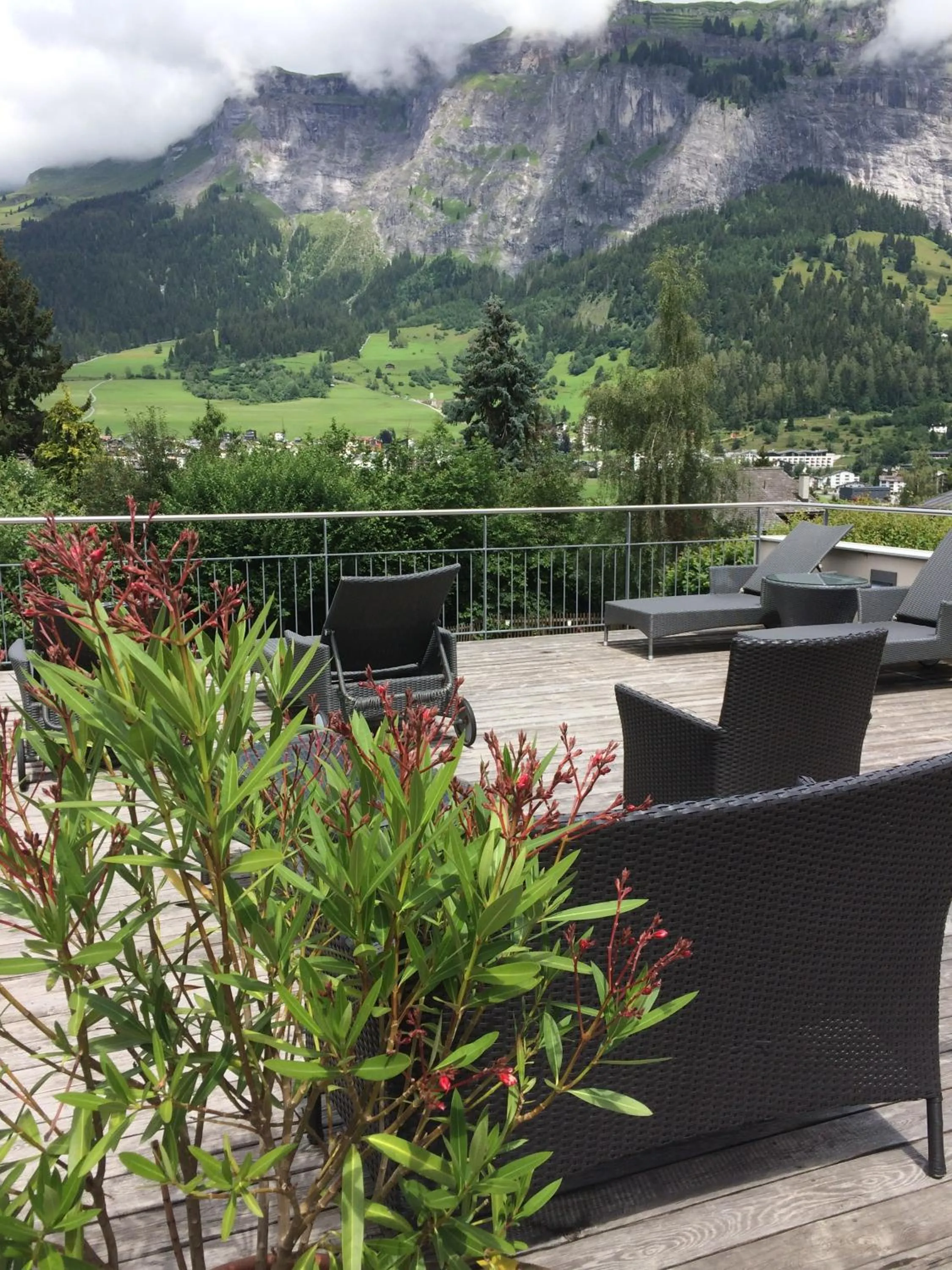 Balcony/Terrace in Hotel Cresta