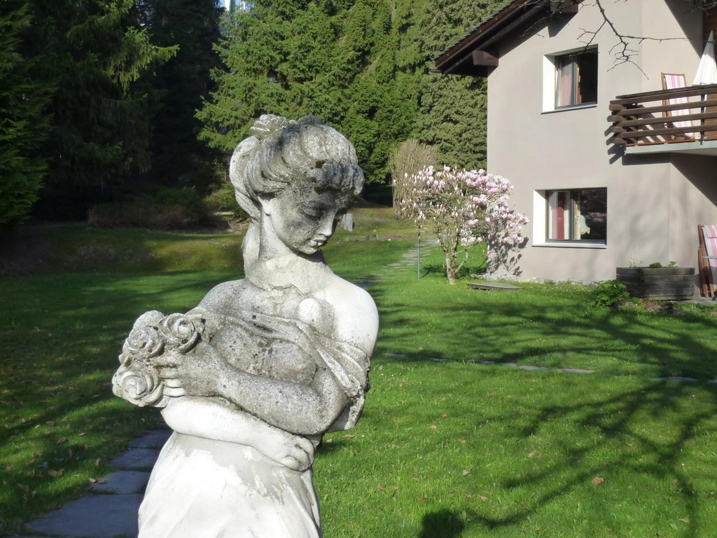 Garden in Hotel Cresta