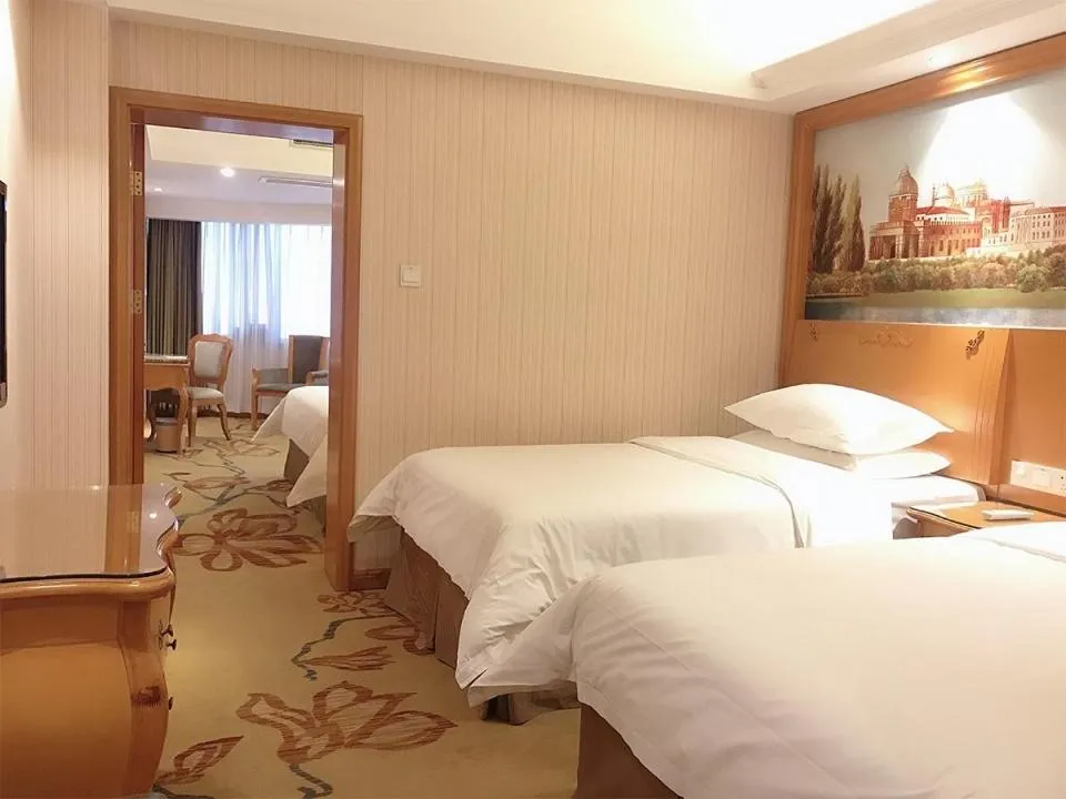 Bed in Vienna Hotel Yulin Jincheng Zhenlin