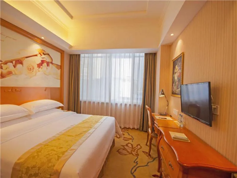 Bed in Vienna Hotel Yulin Jincheng Zhenlin