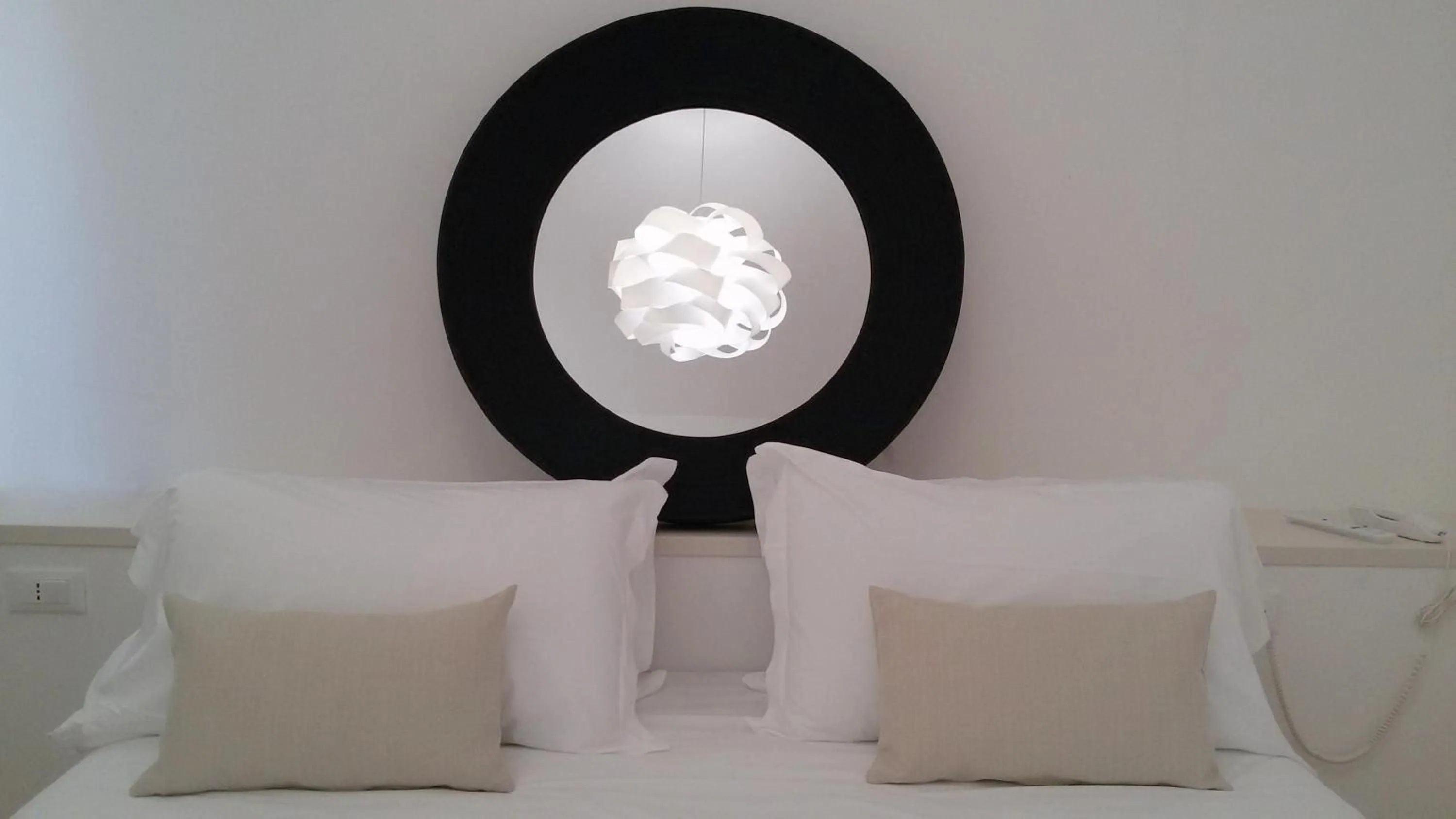 Bed in Giotto Country House & Spa