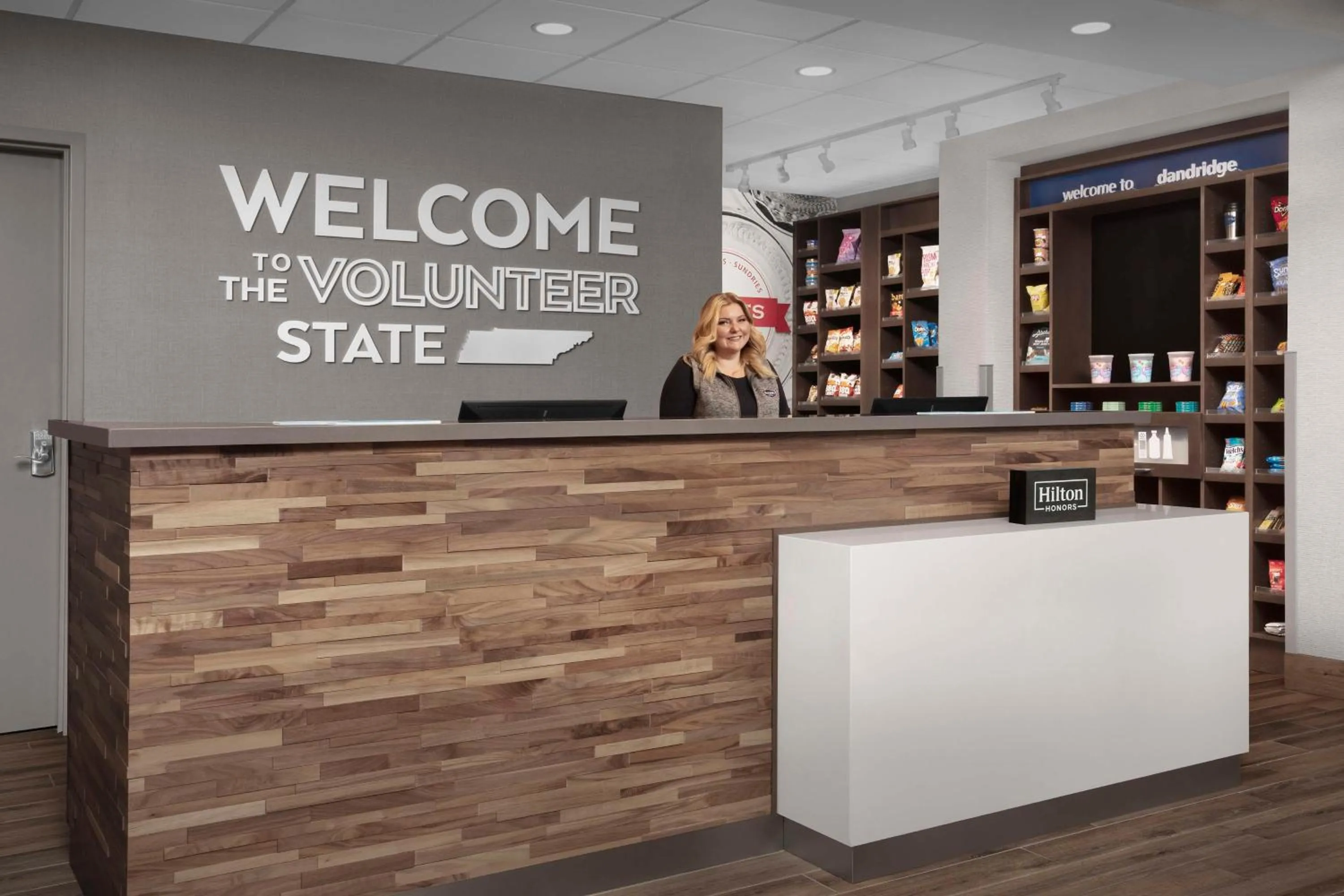 Lobby or reception in Hampton Inn Dandridge