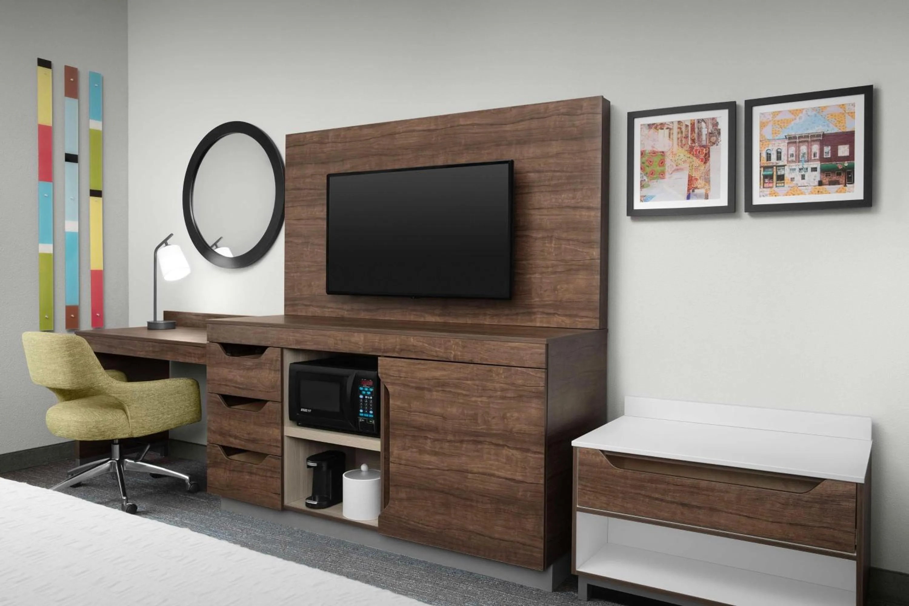 Bedroom, Bed in Hampton Inn Dandridge