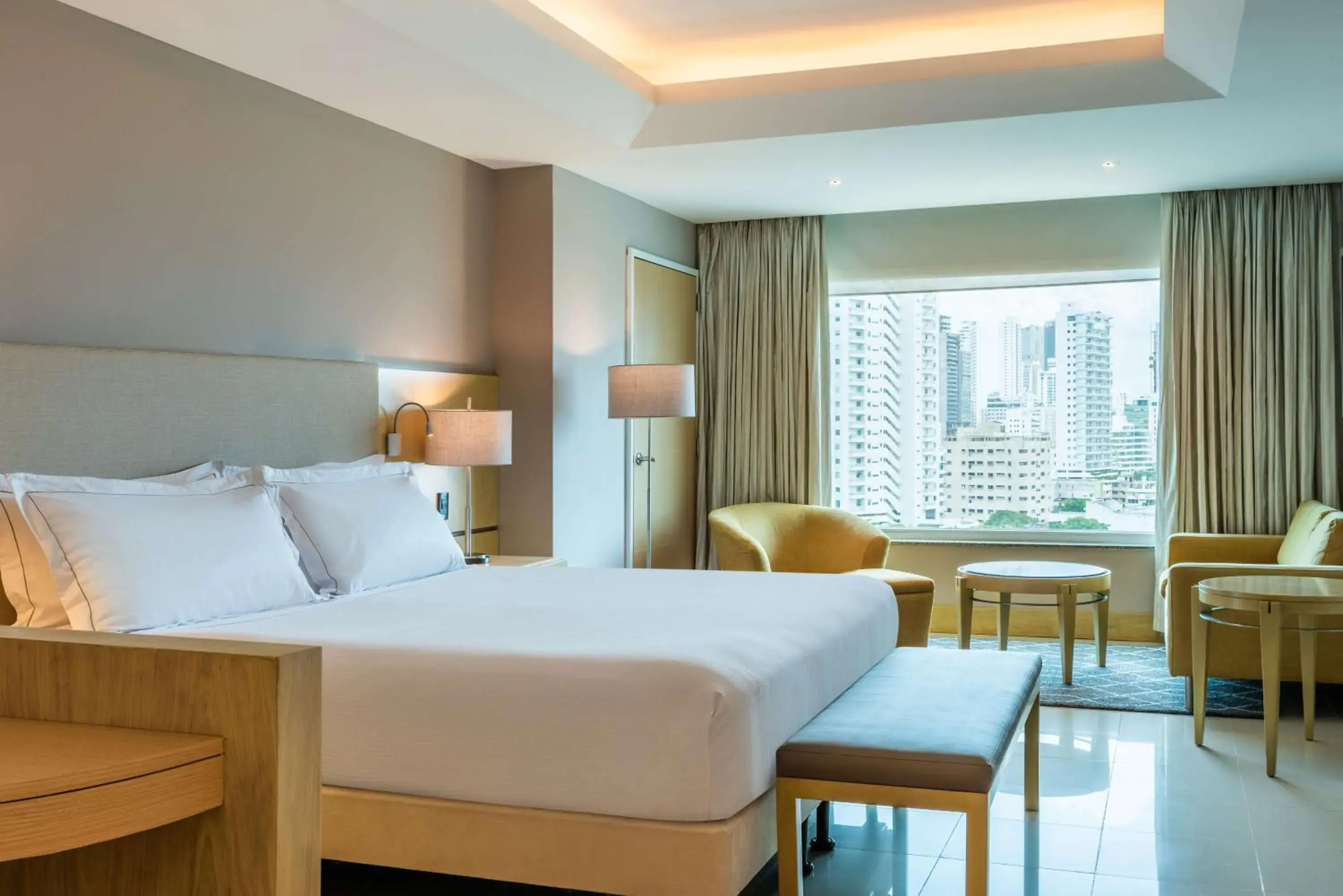 Executive King Room with City View in Hilton Cartagena Executive King Room with City View in Hilton Cartagena