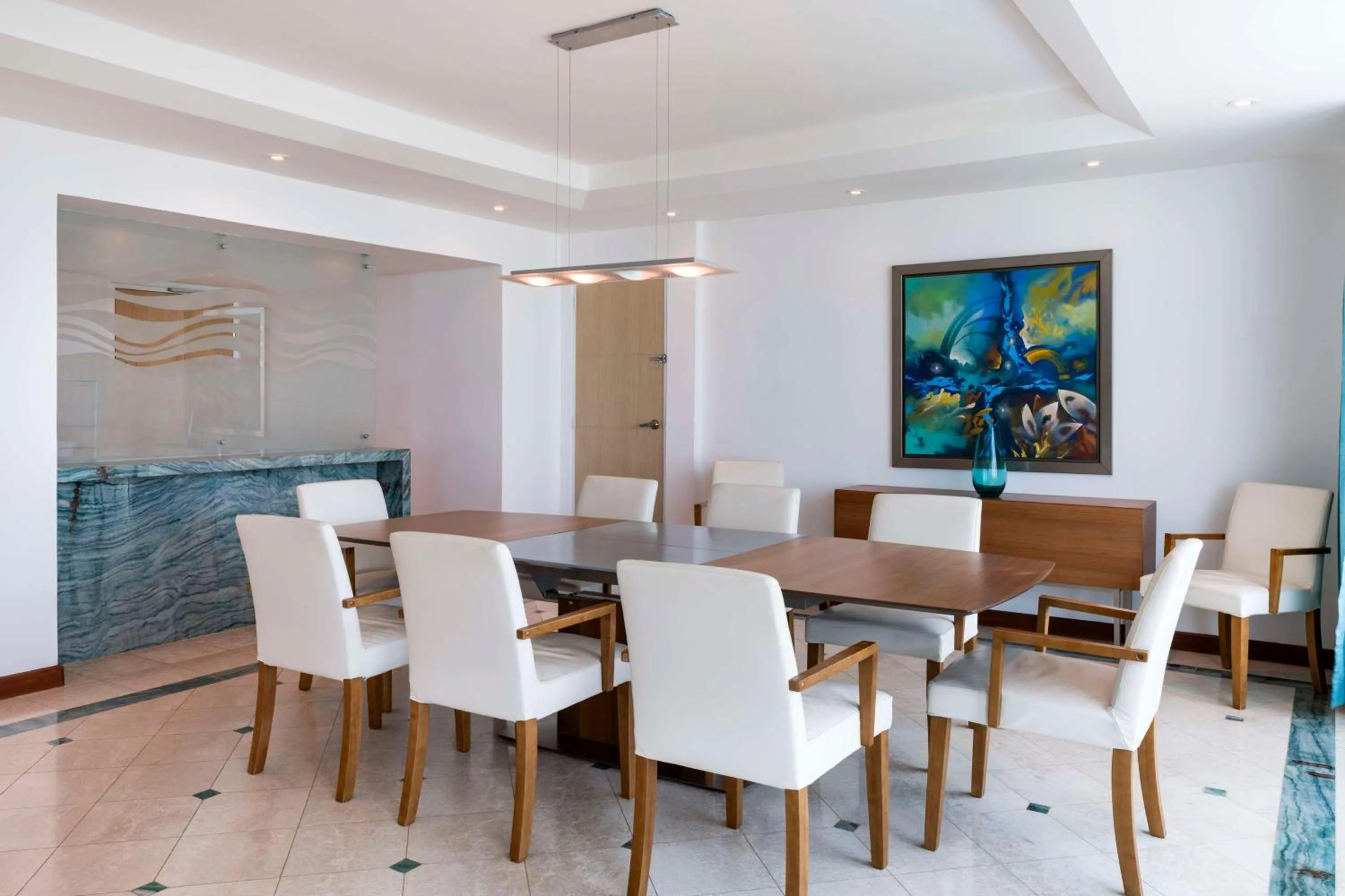 Living room in Hilton Cartagena