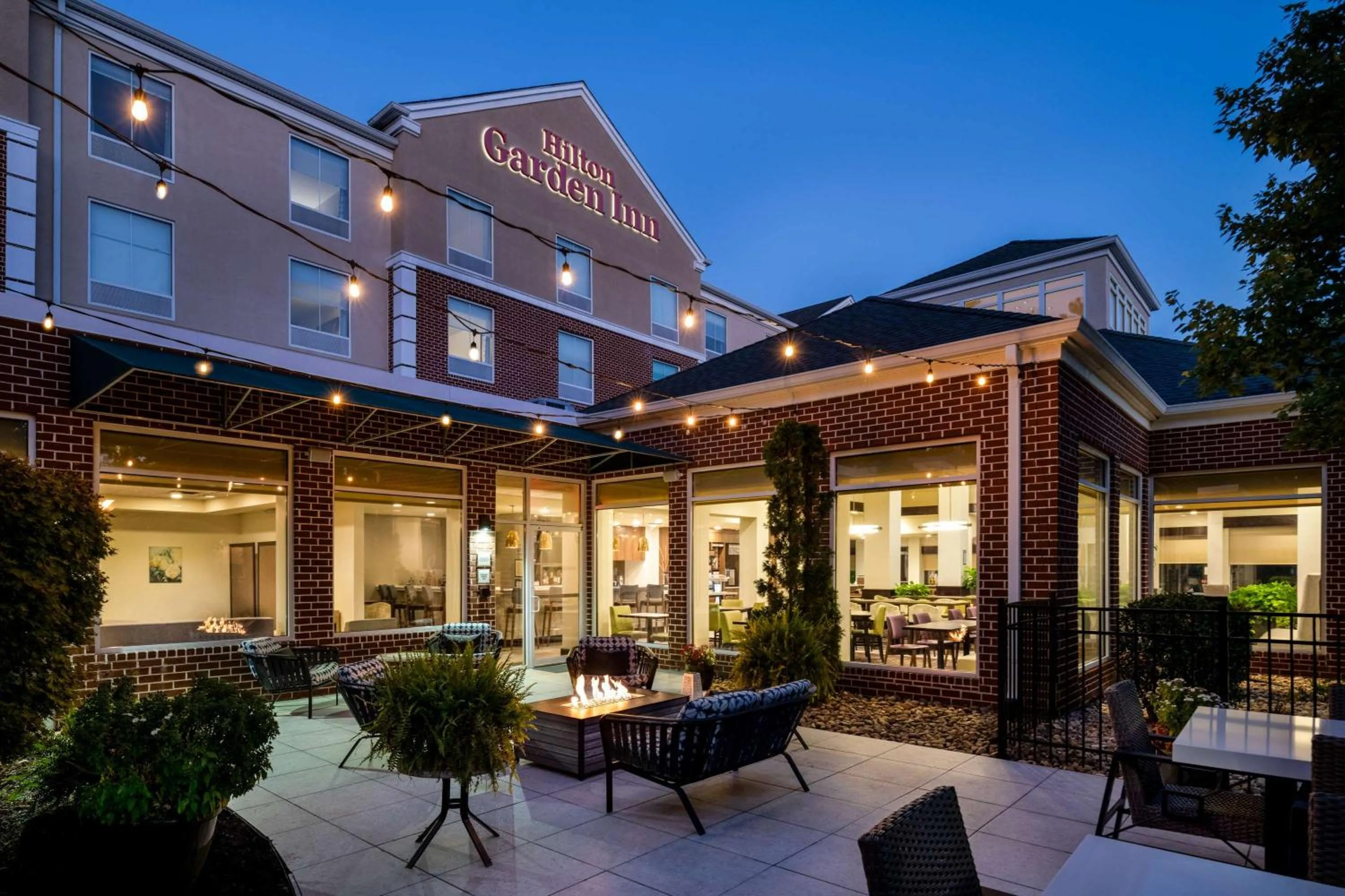 Patio in Hilton Garden Inn Atlanta/Peachtree City