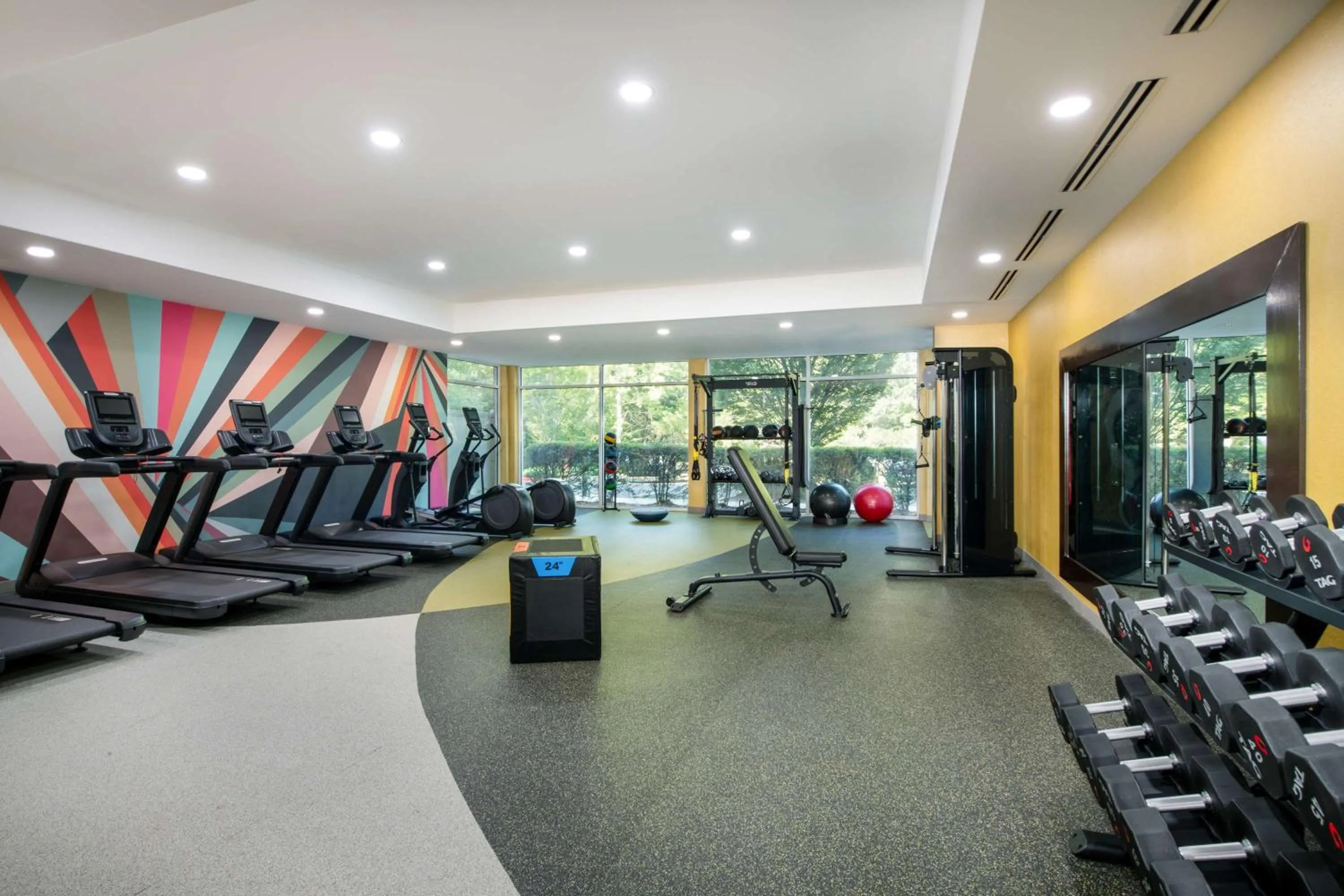 Fitness centre/facilities in Hilton Garden Inn Atlanta/Peachtree City