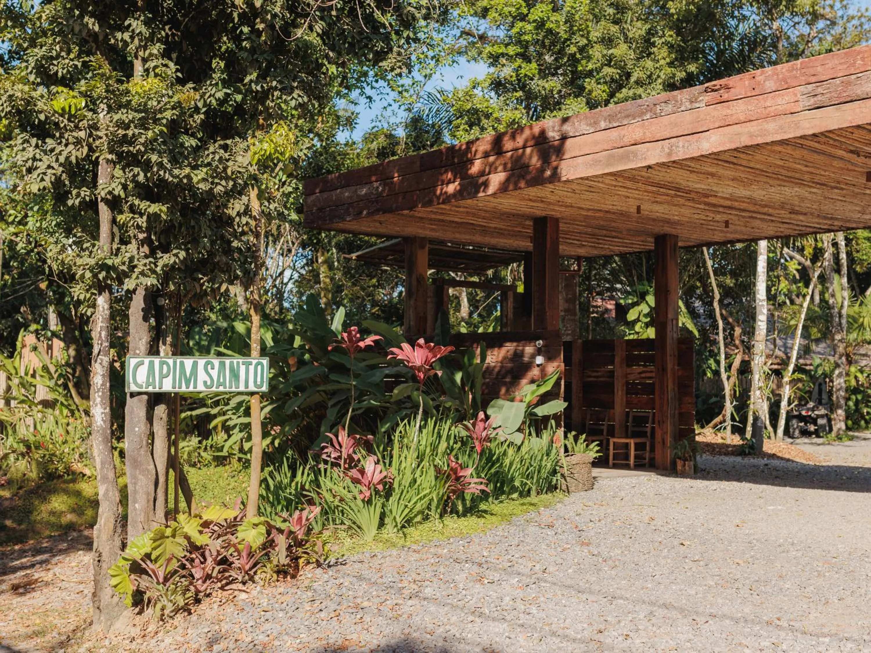 Property building in Pousada Capim Santo