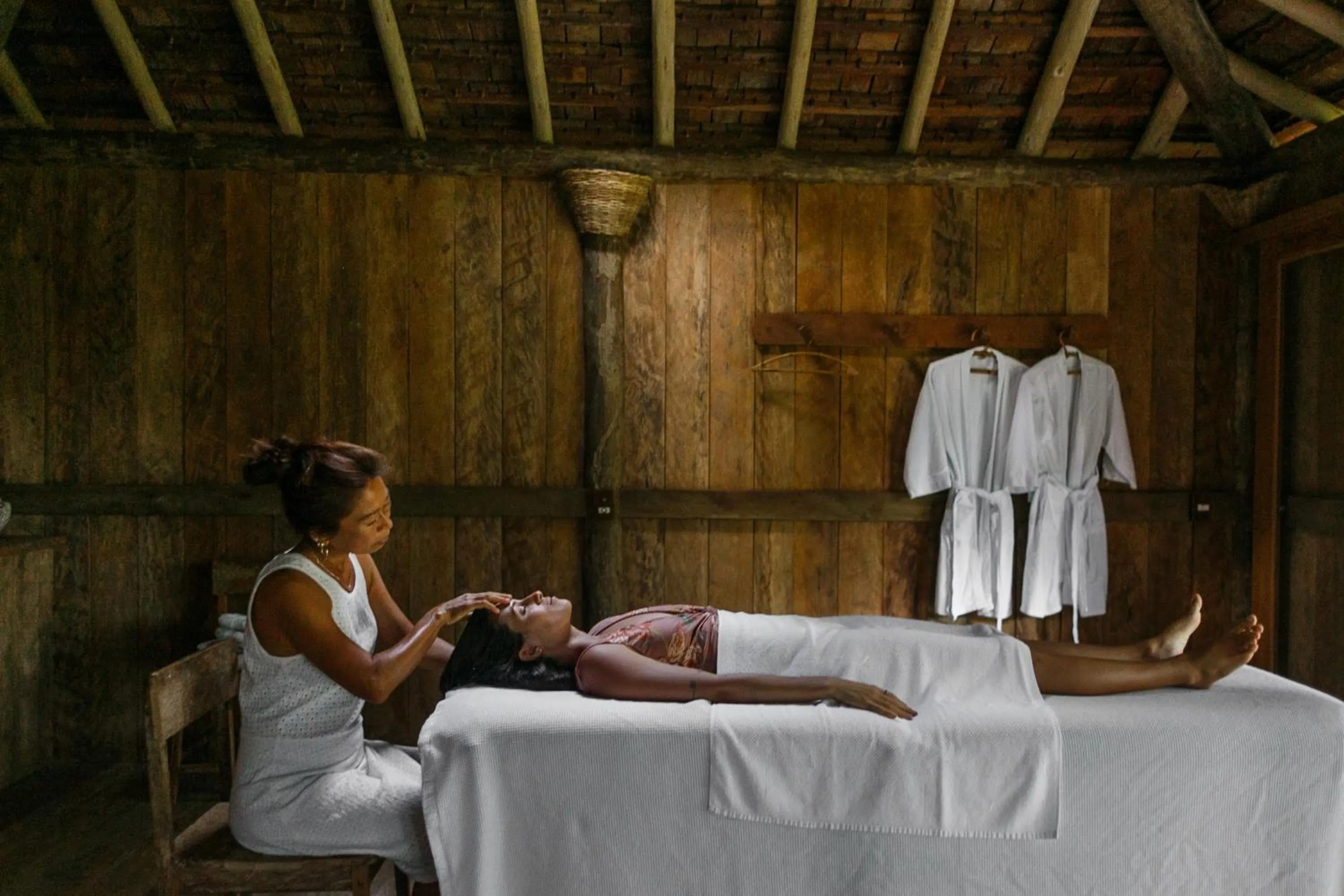 Massage in Pousada Capim Santo