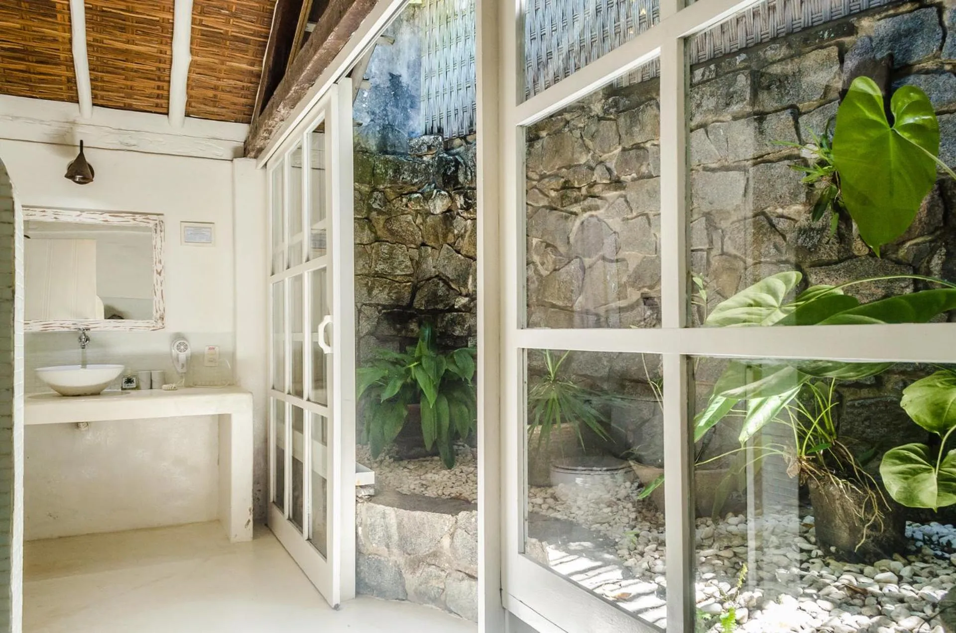 Bathroom in Pousada Capim Santo