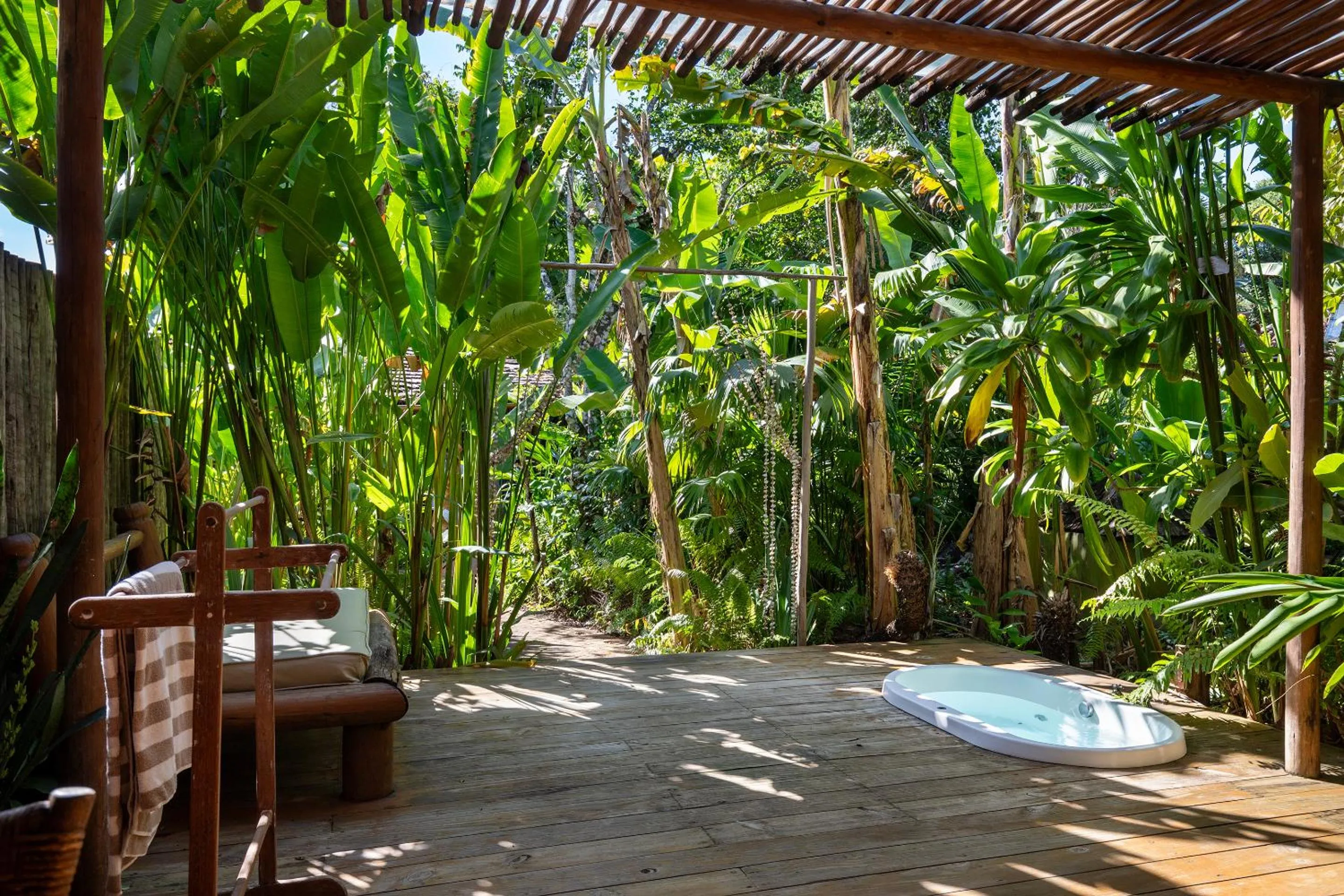 Property building in Pousada Capim Santo