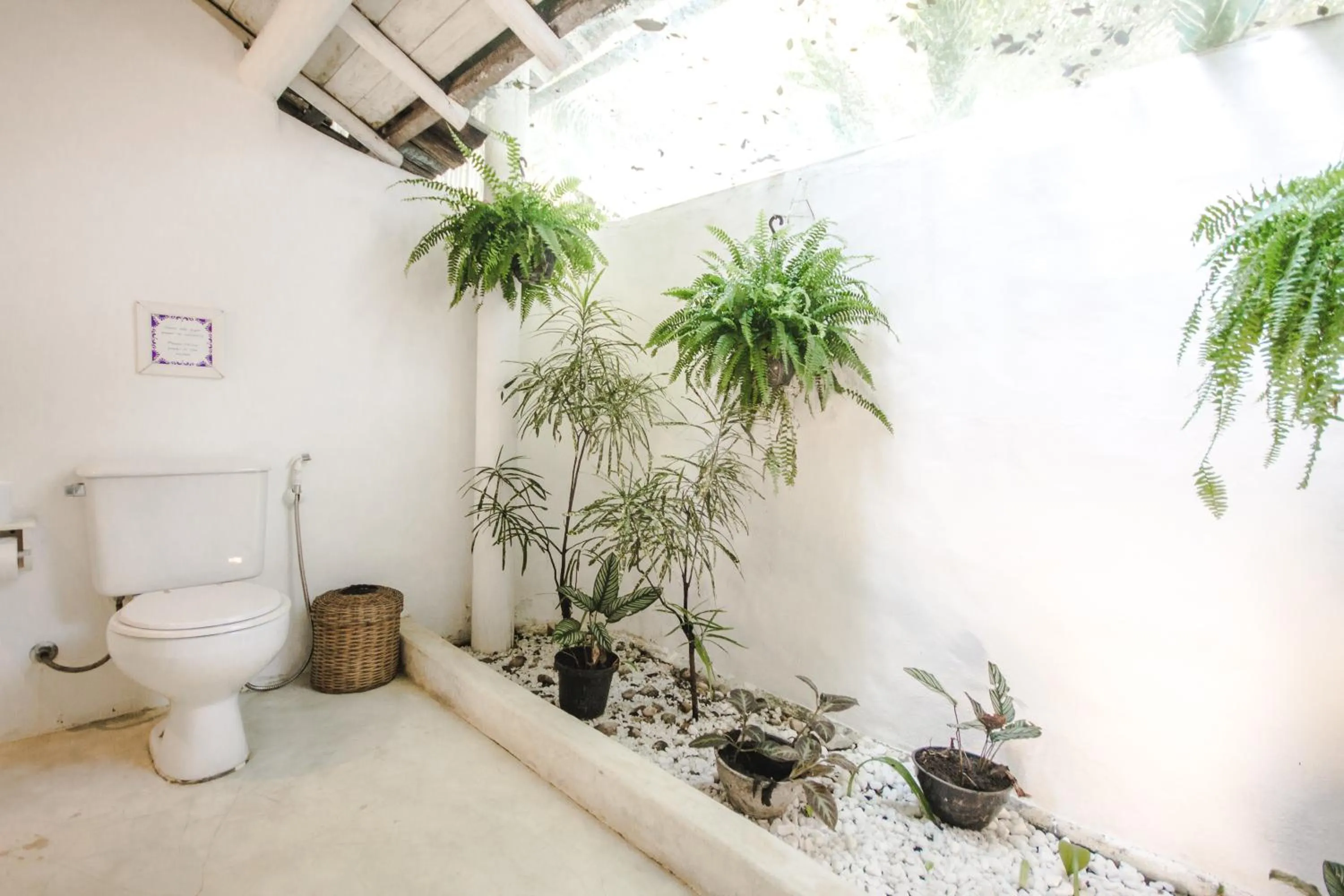 Bathroom in Pousada Capim Santo