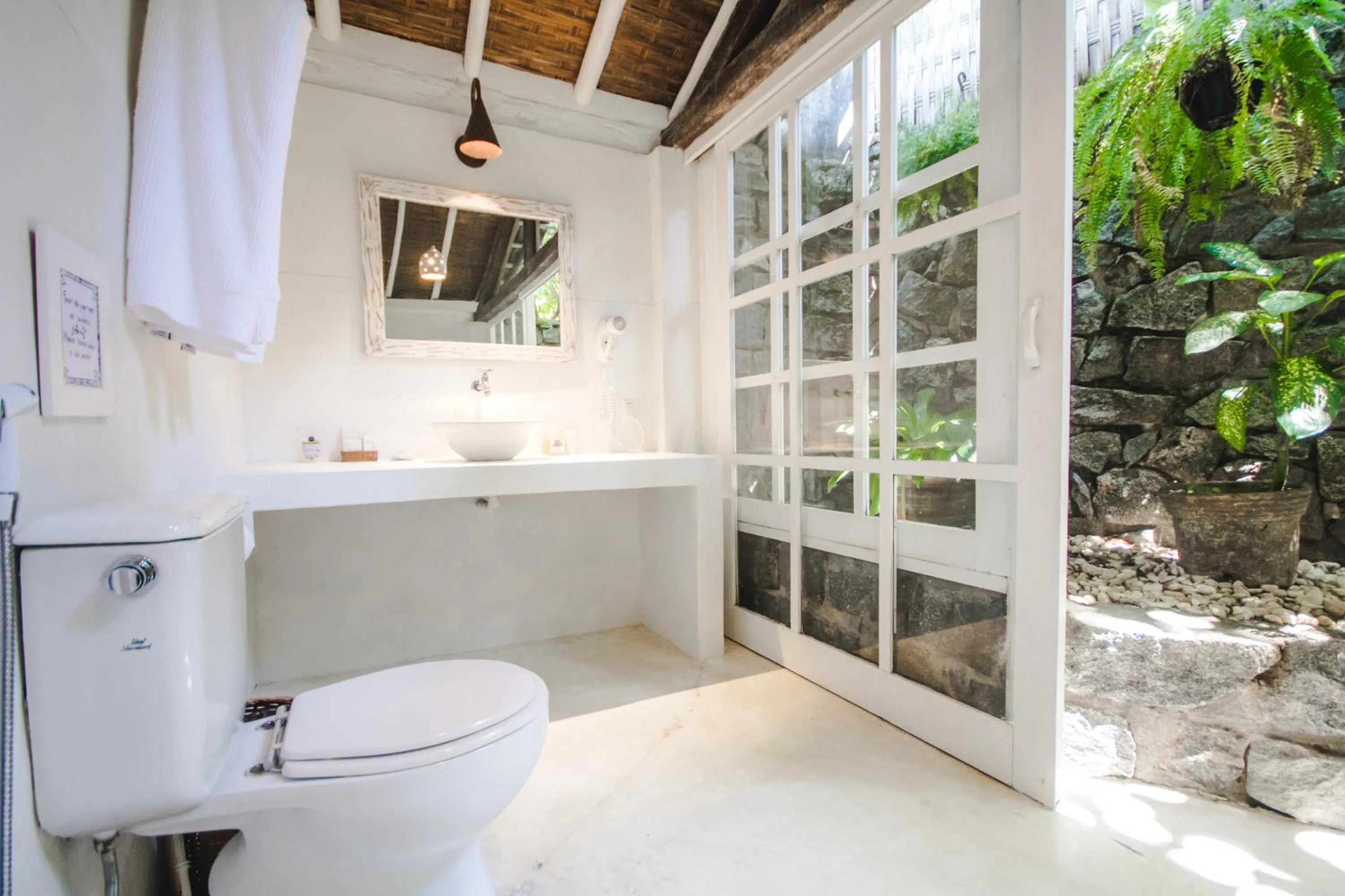 Shower in Pousada Capim Santo