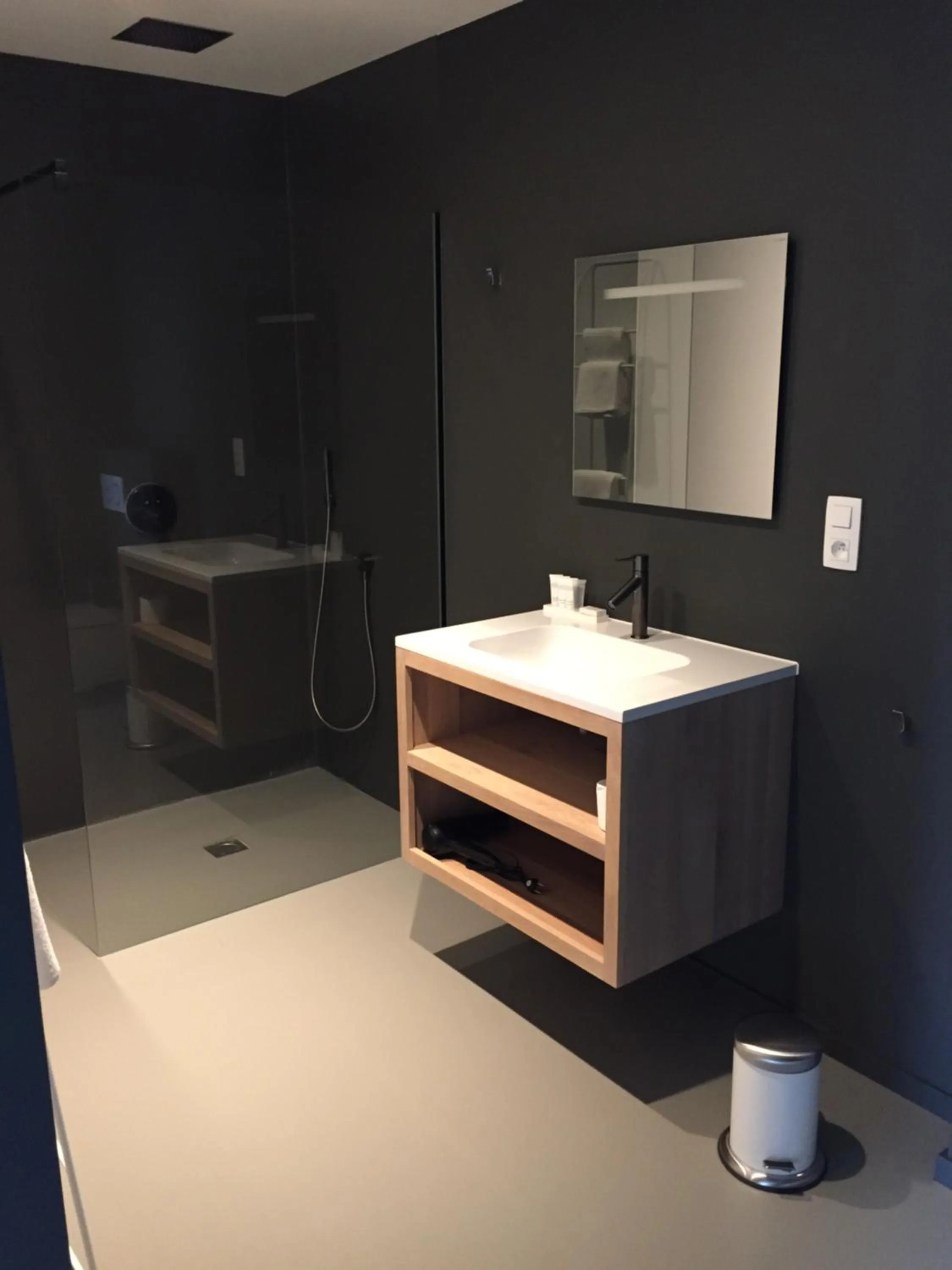 Shower in TRUST Hotel