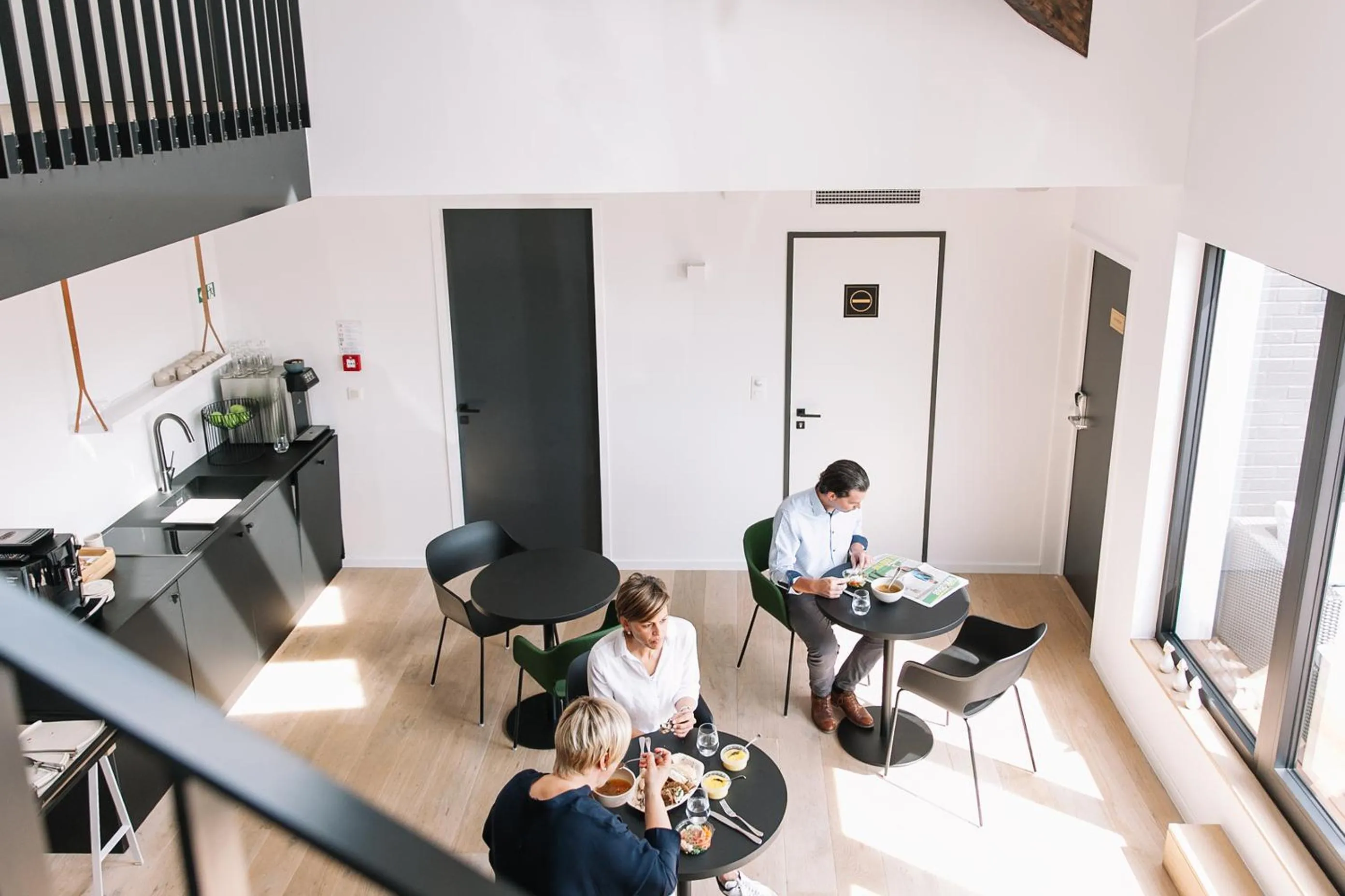 People in TRUST Hotel