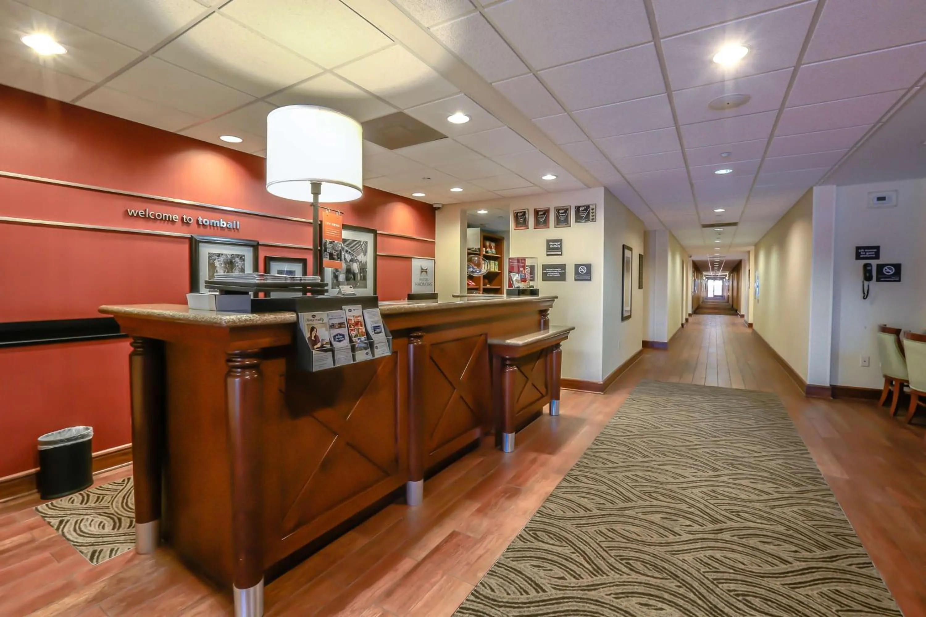 Lobby or reception in Hampton Inn & Suites by Hilton Tomball Houston NW