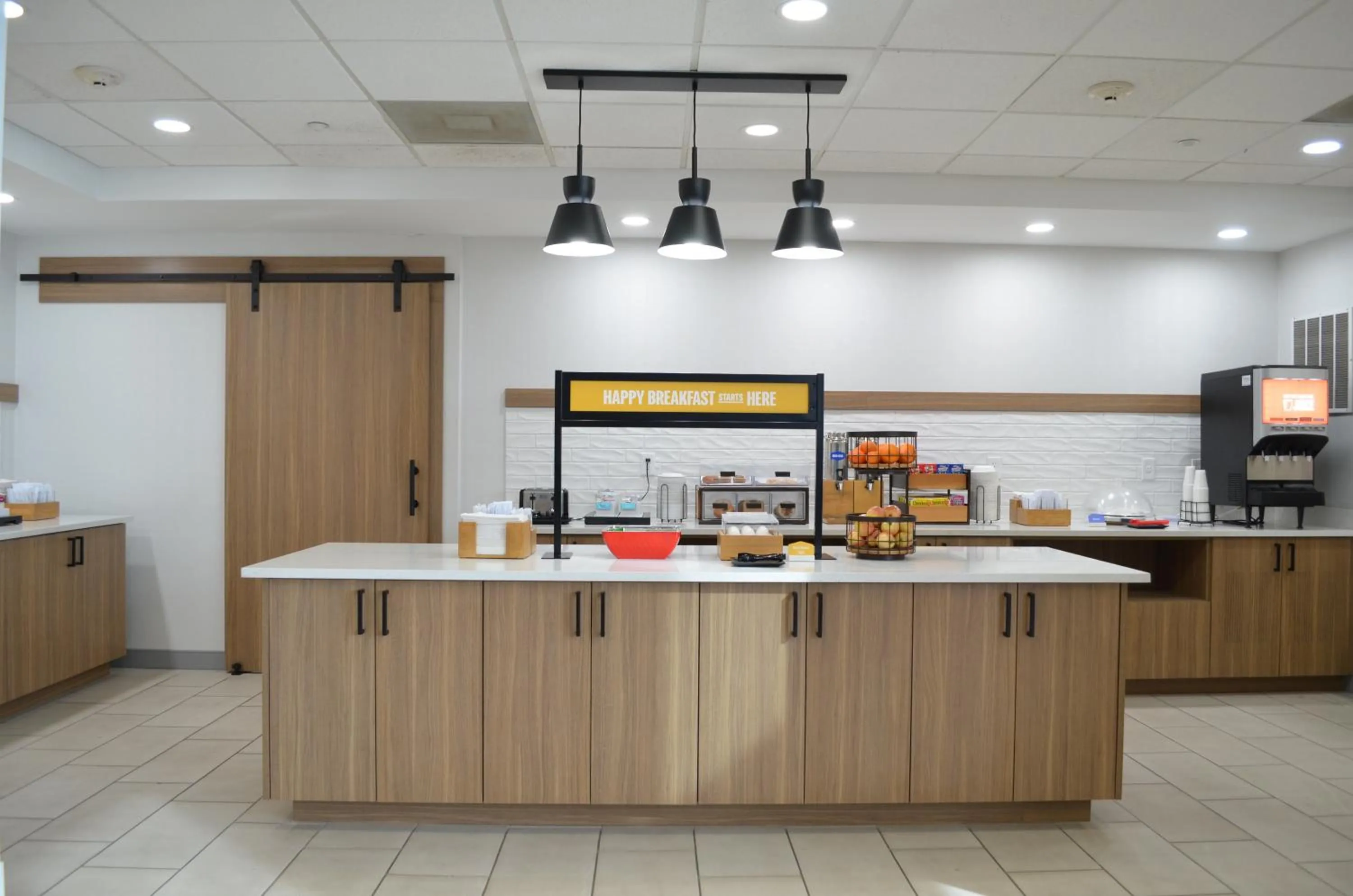 Buffet breakfast in Hampton Inn & Suites by Hilton Tomball Houston NW